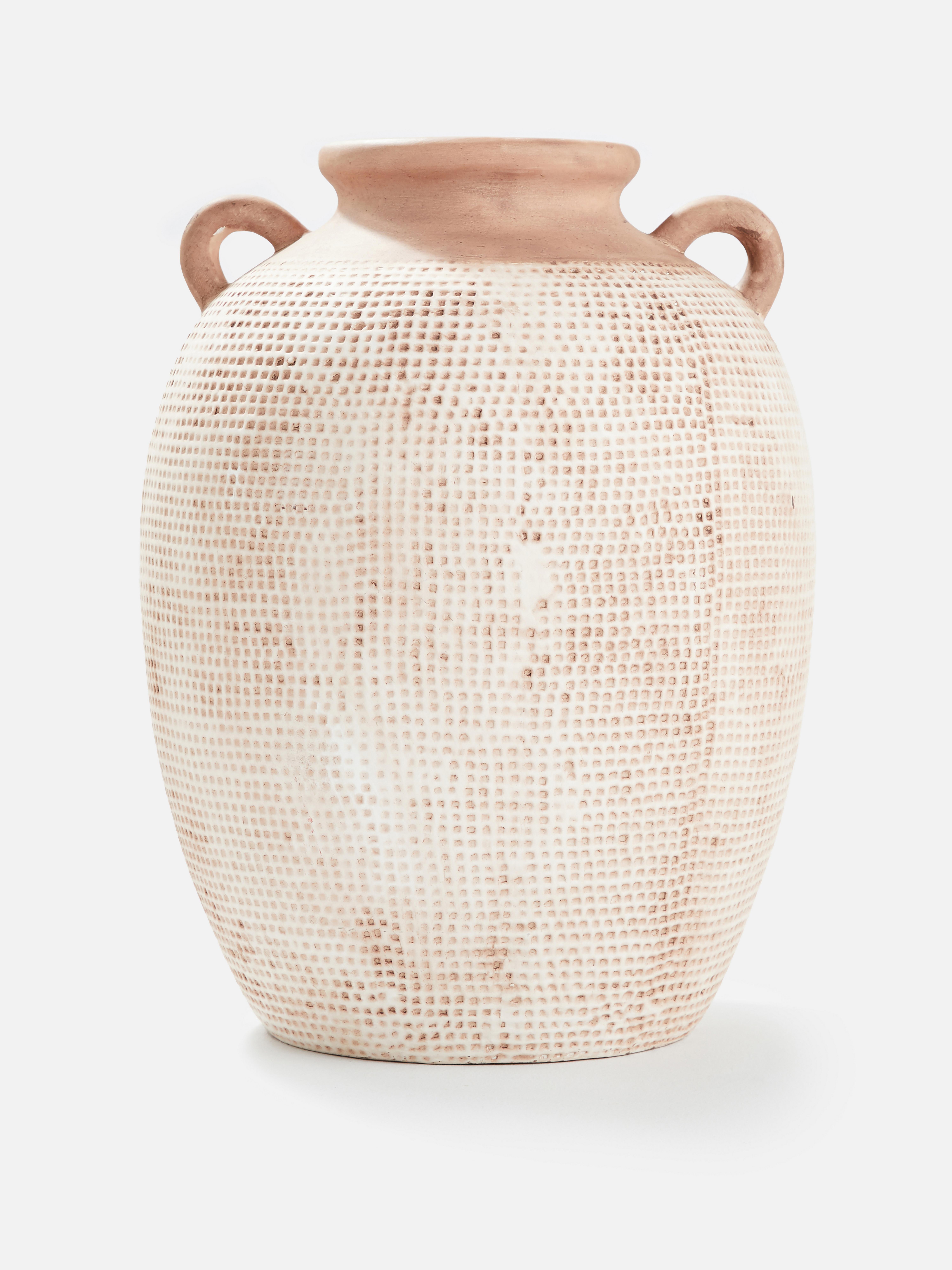 Terracotta Washed Vase