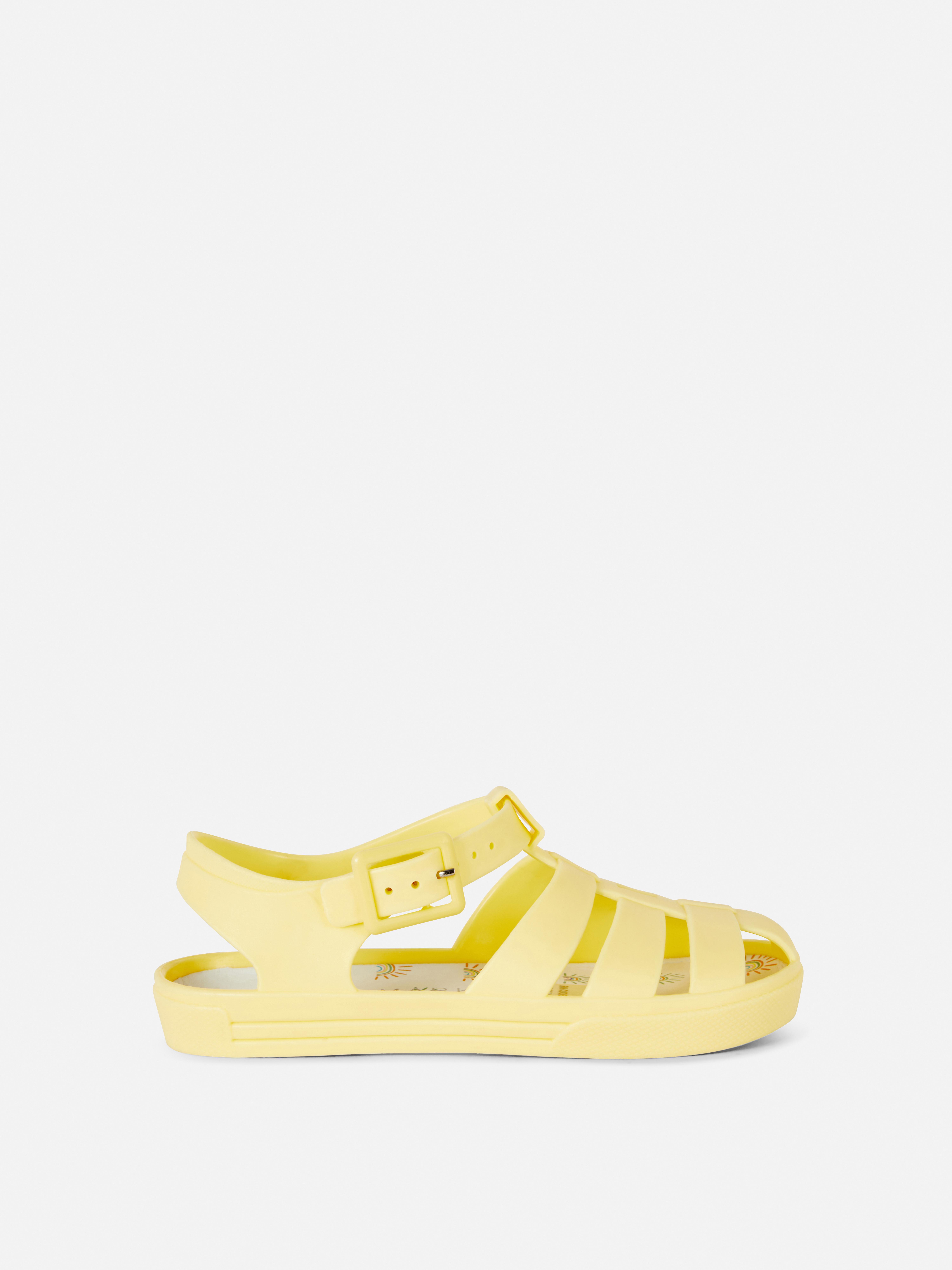 yellow sandals primark