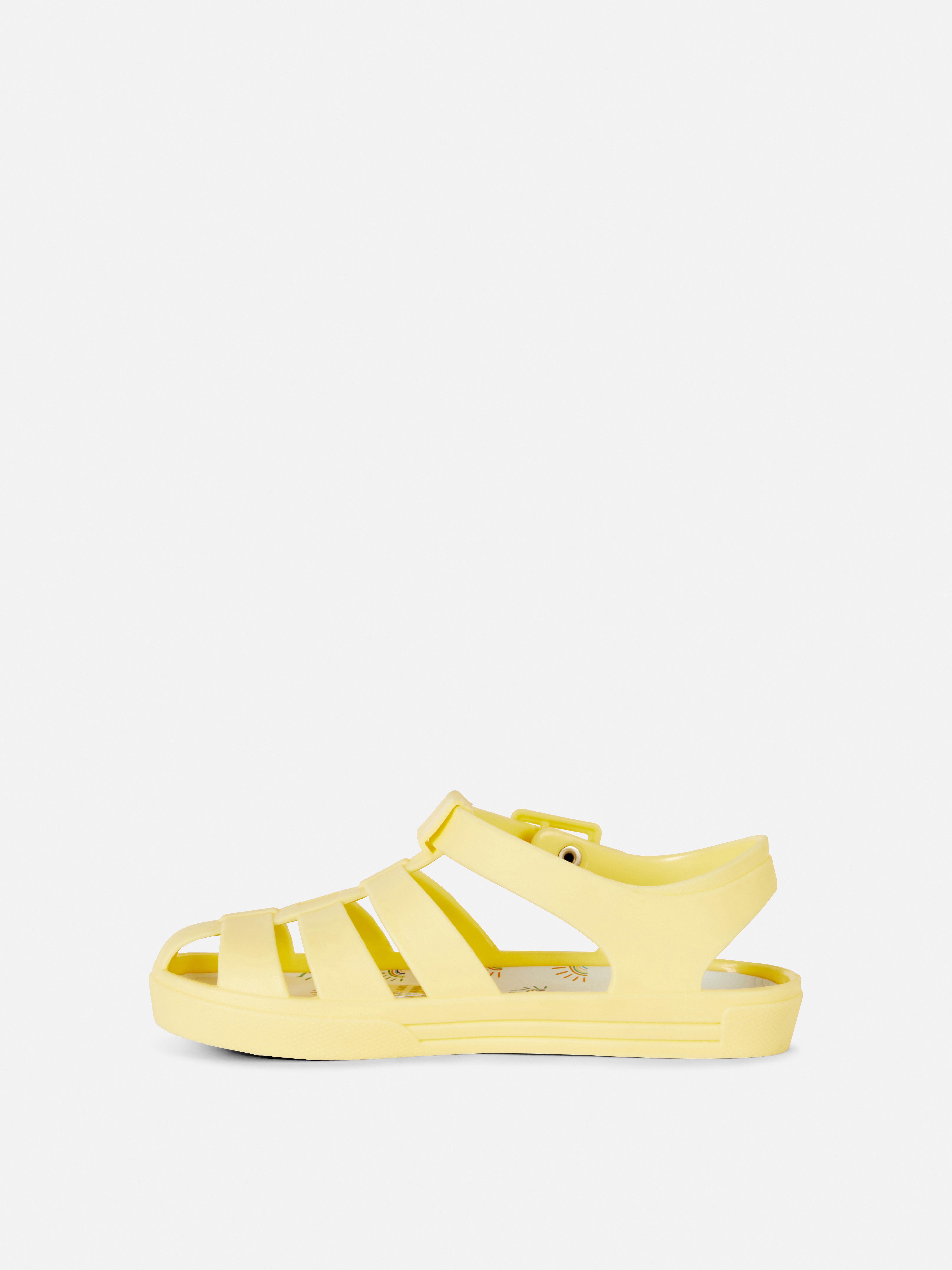 yellow sandals primark