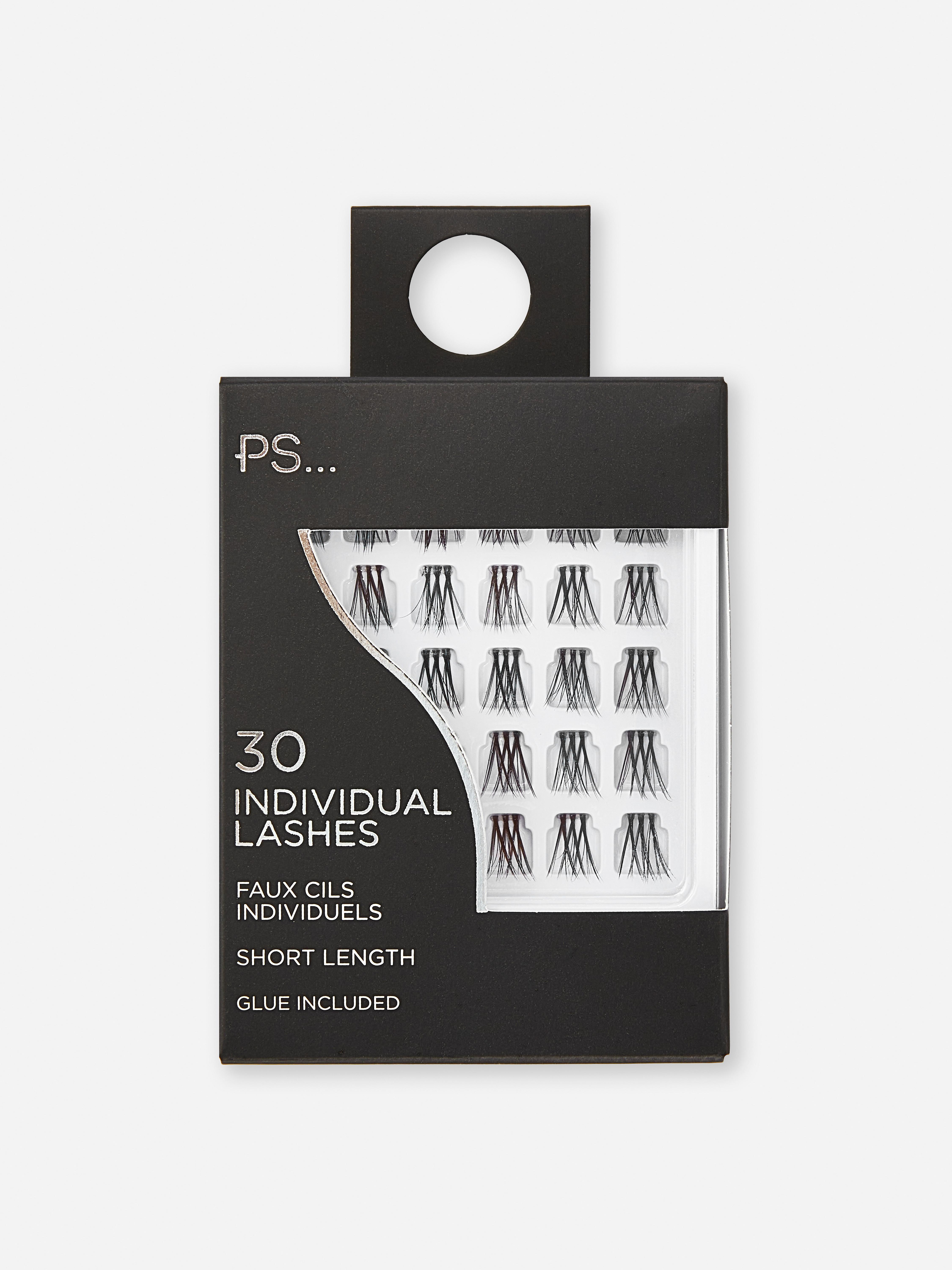 30pk PS... Individual False Lashes Charcoal Marl