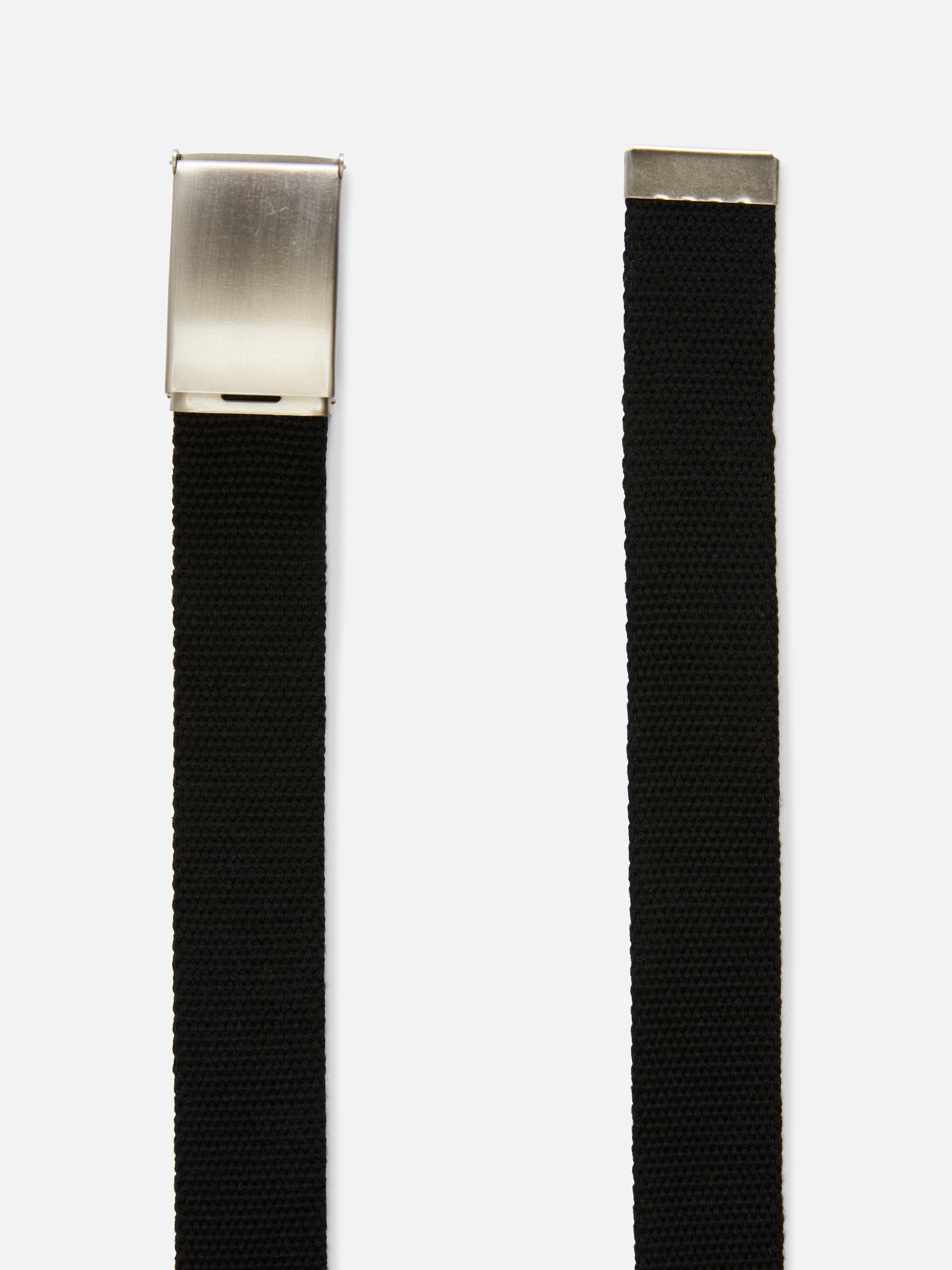Webbing Metal Clasp Belt