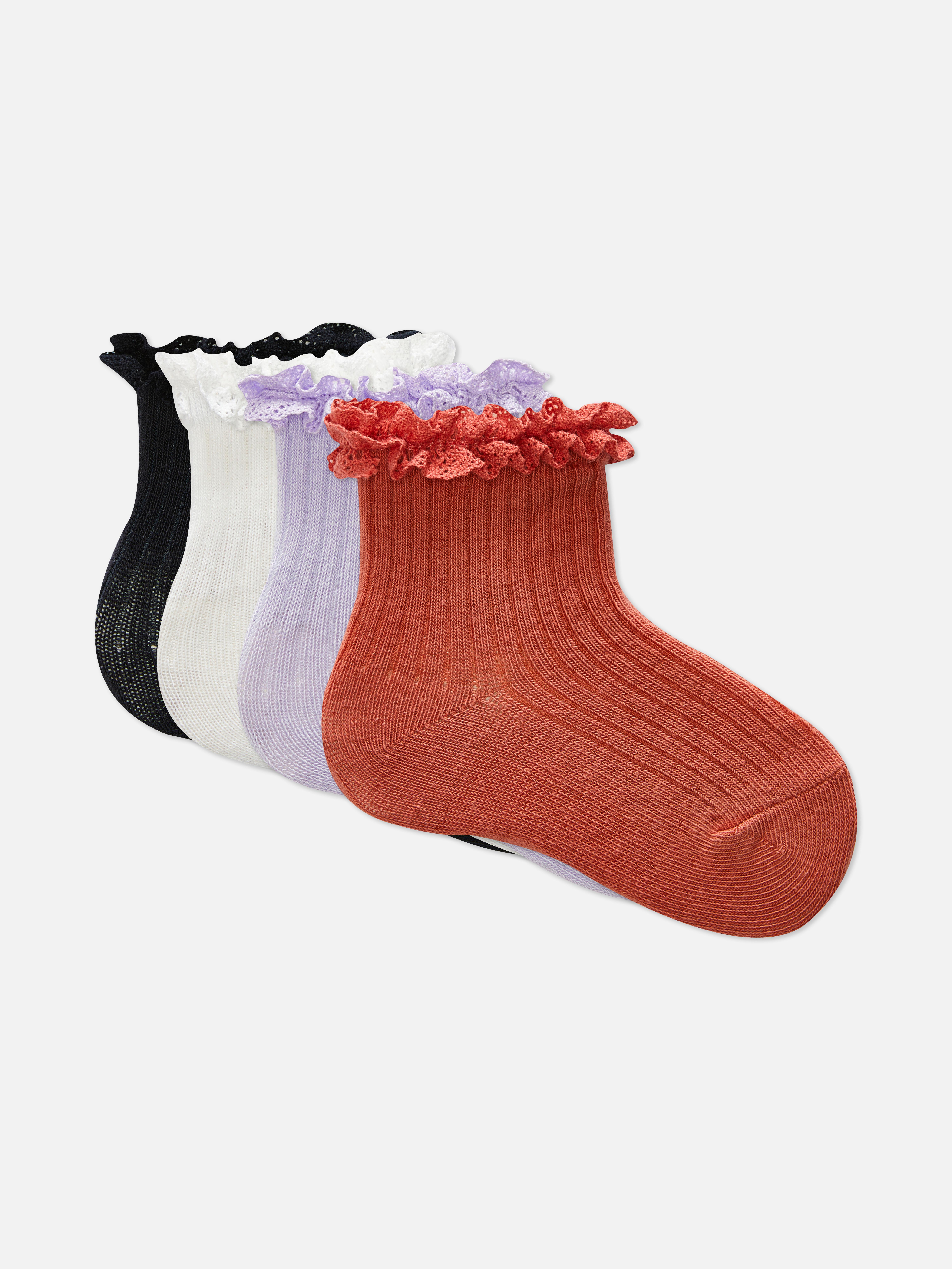 Crochet Frill Sock Set