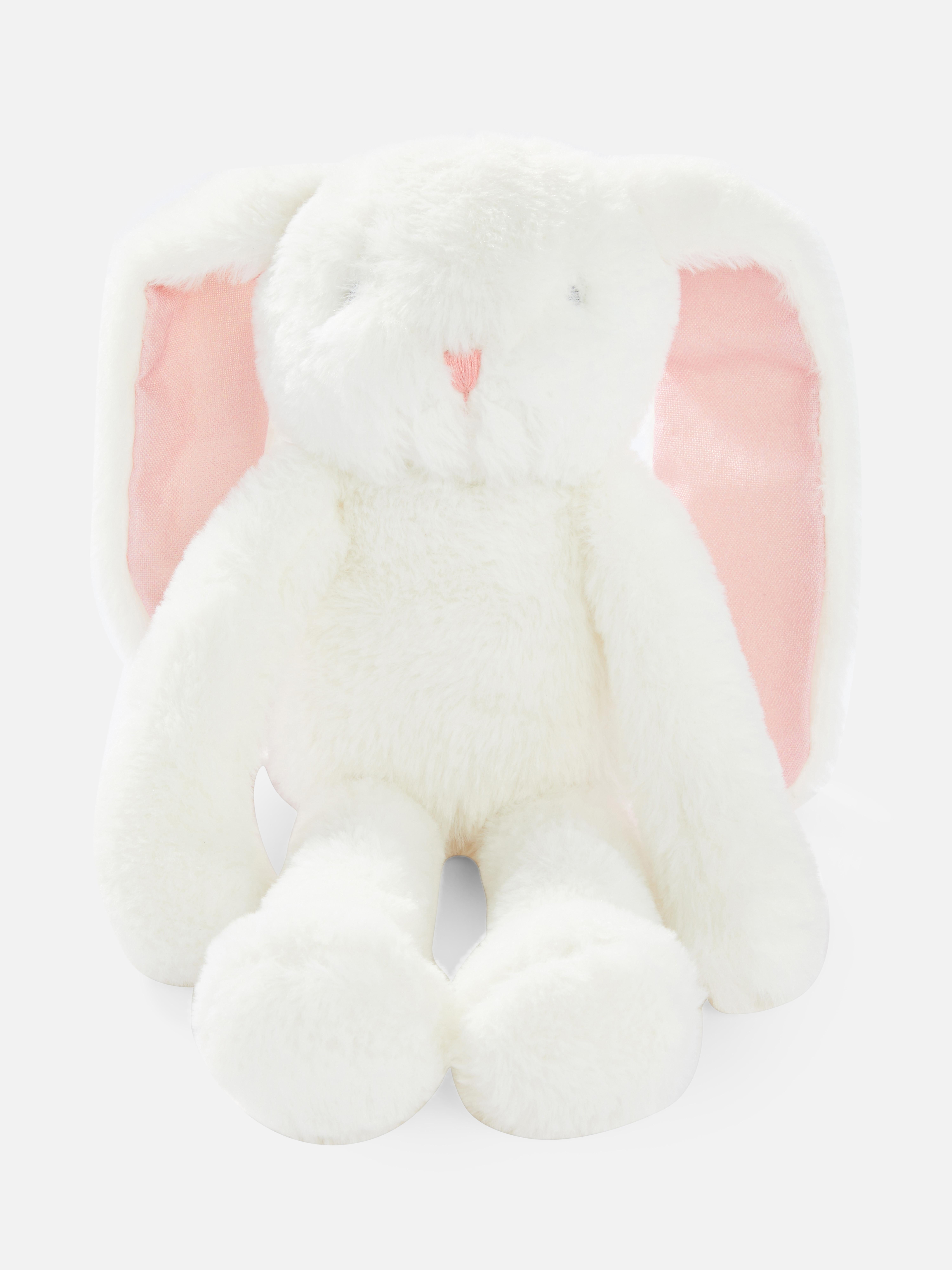 Plush Bunny Toy White