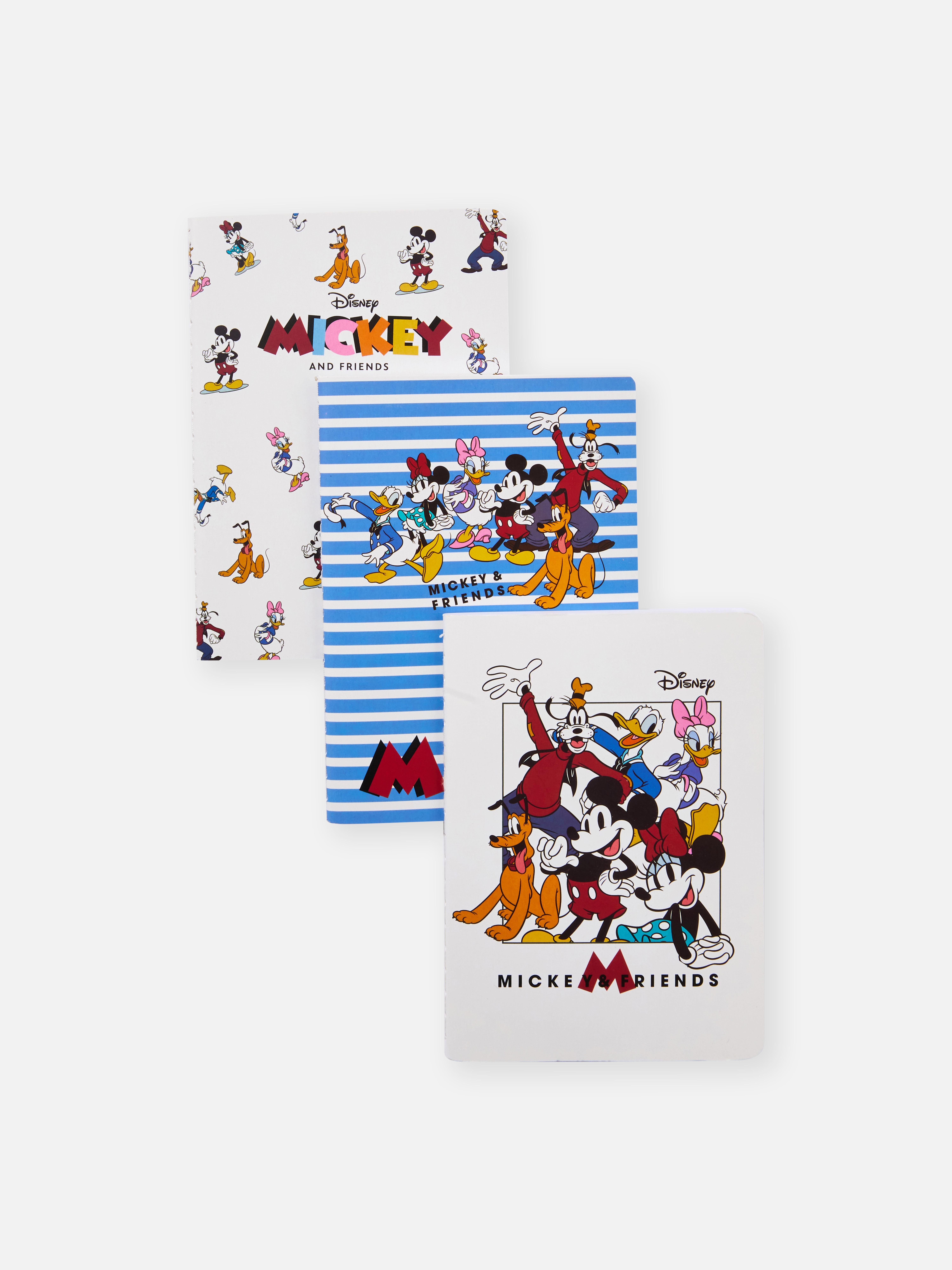 Disney's Mickey Mouse & Friends A6 Notebook Pack