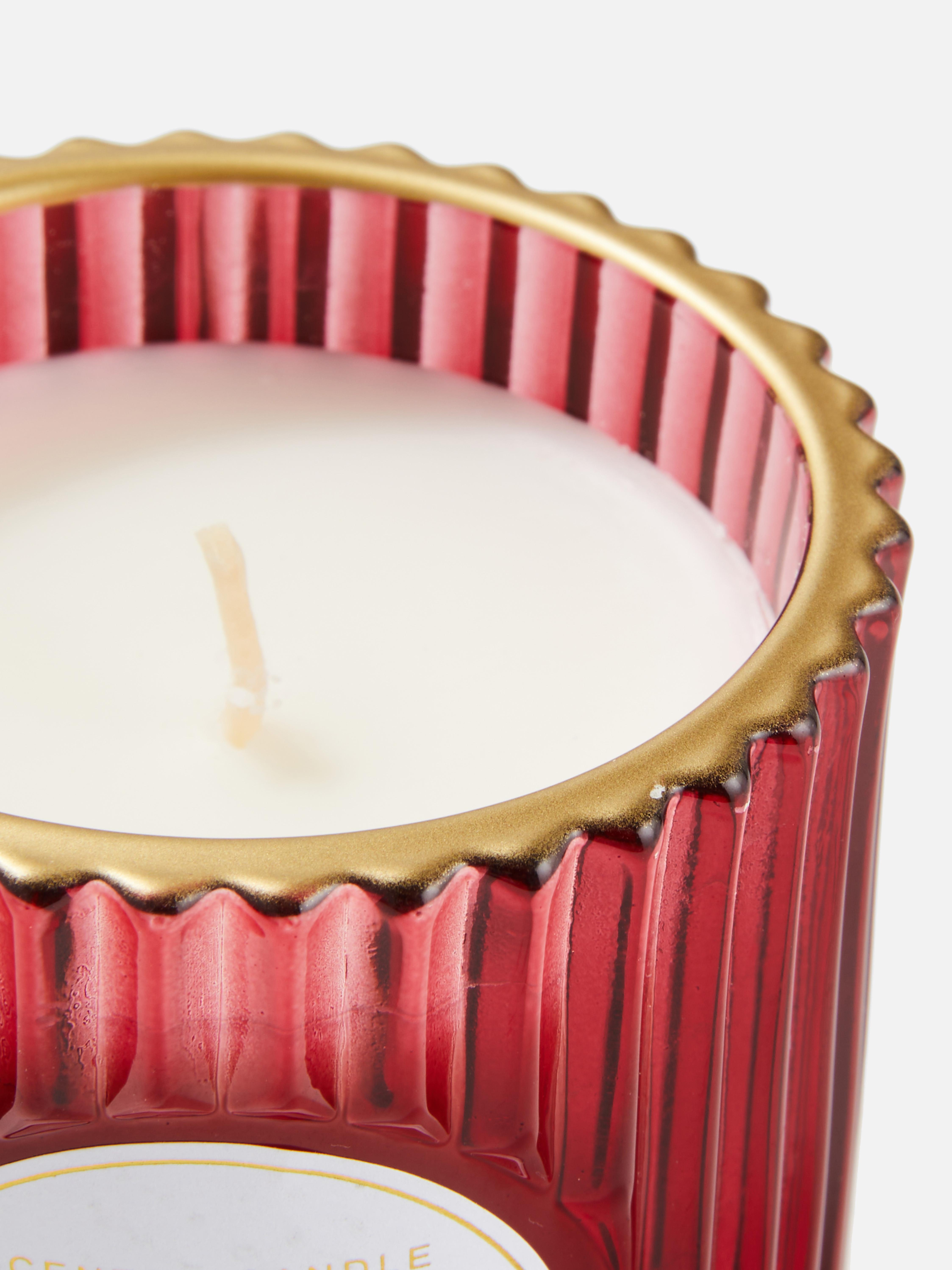 Ridged Votive Scented Candle