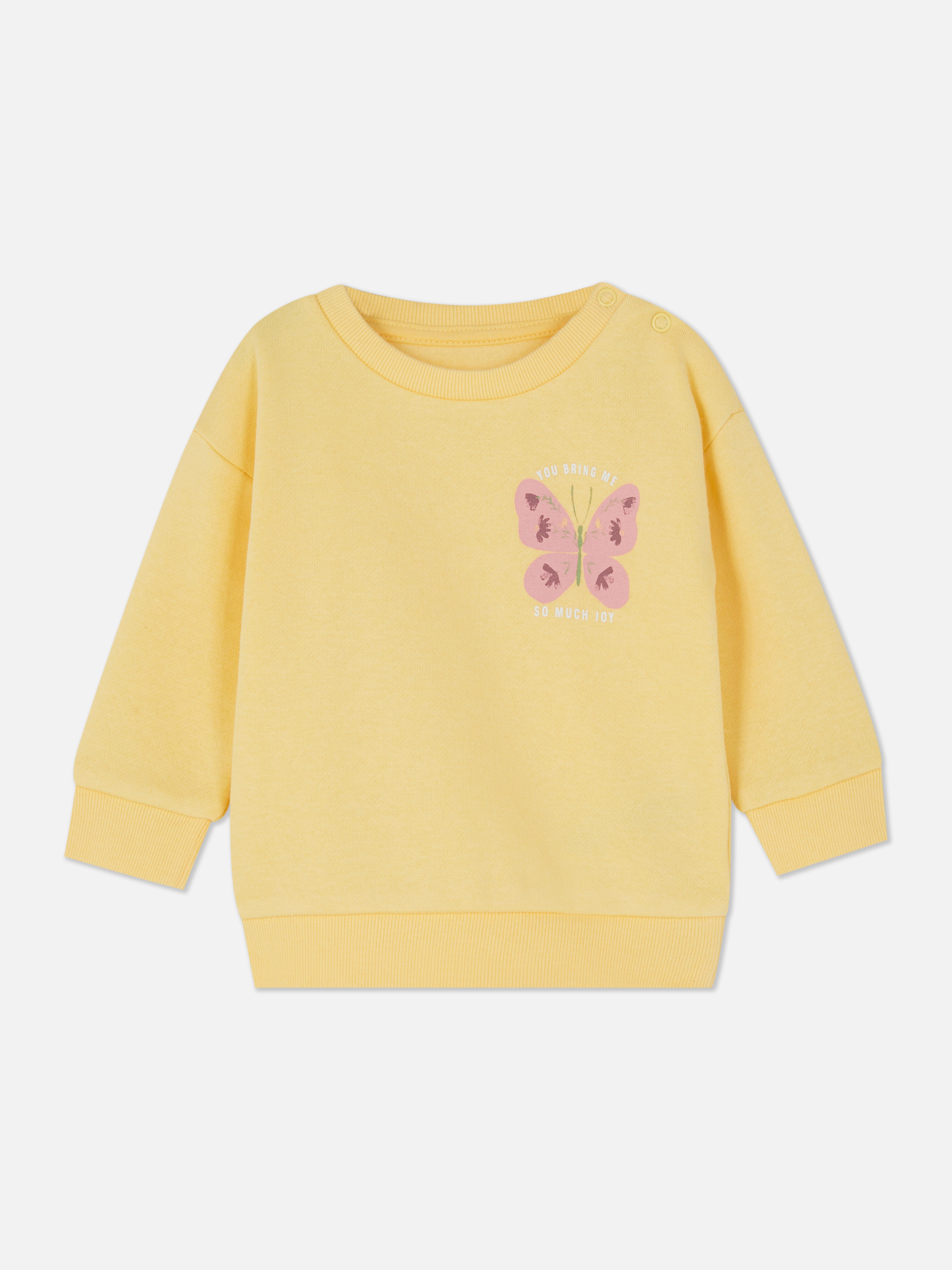 Printed Pastel Crew Neck Sweatshirt