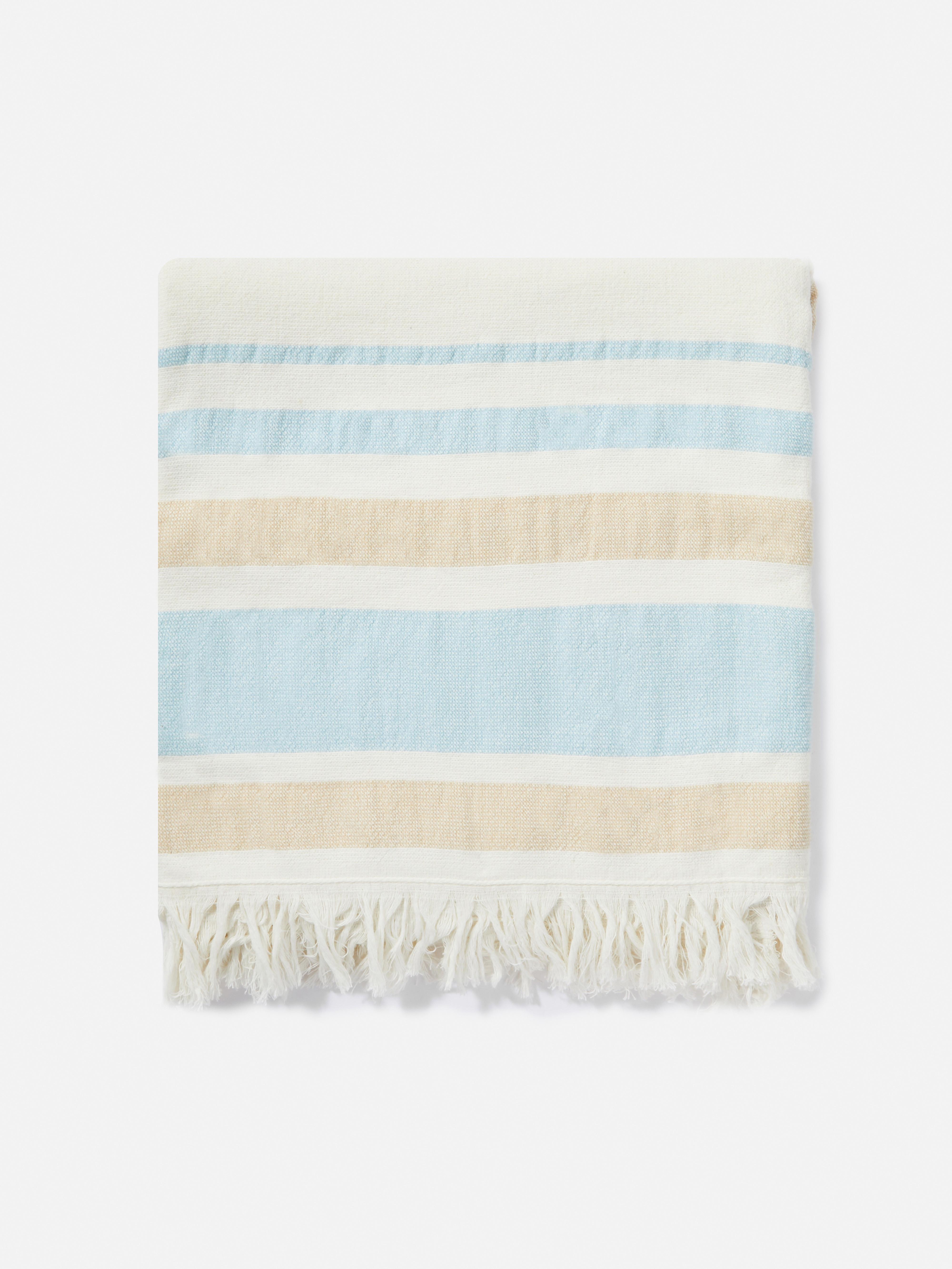 Cotton Stripe Beach Towel