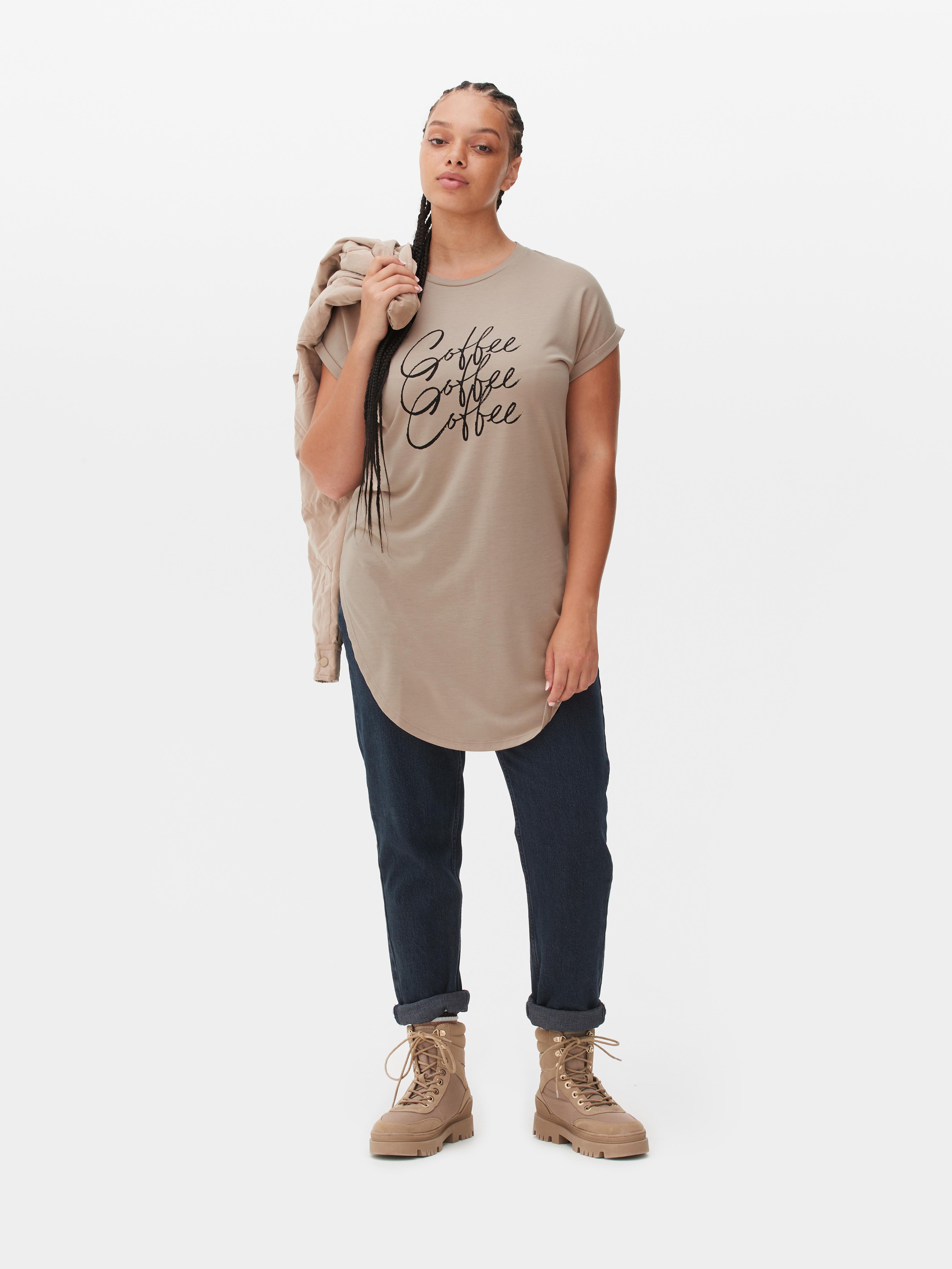 Slogan Print Jersey T-shirt | Primark