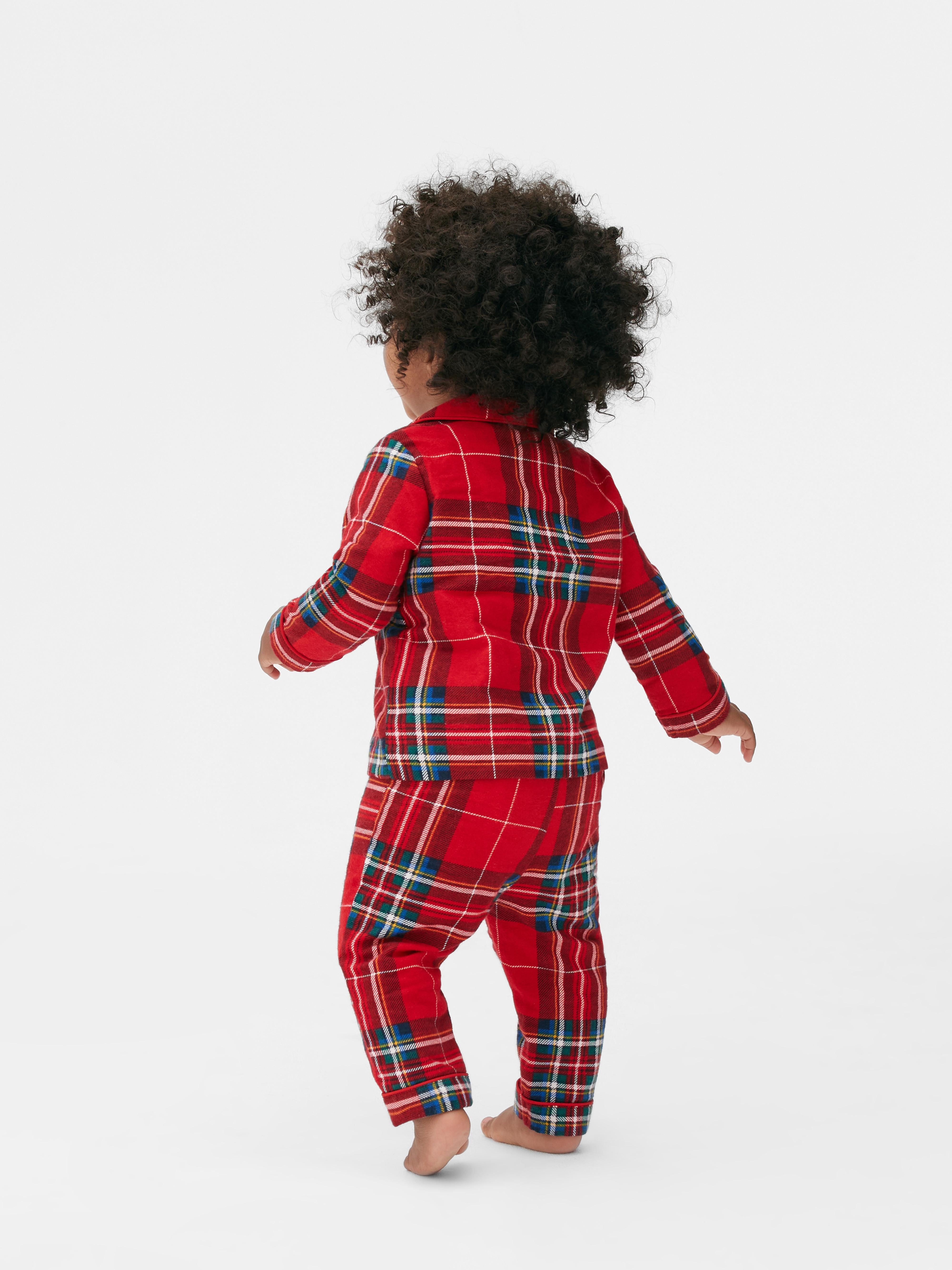 Baby Checked Flannel Pyjamas