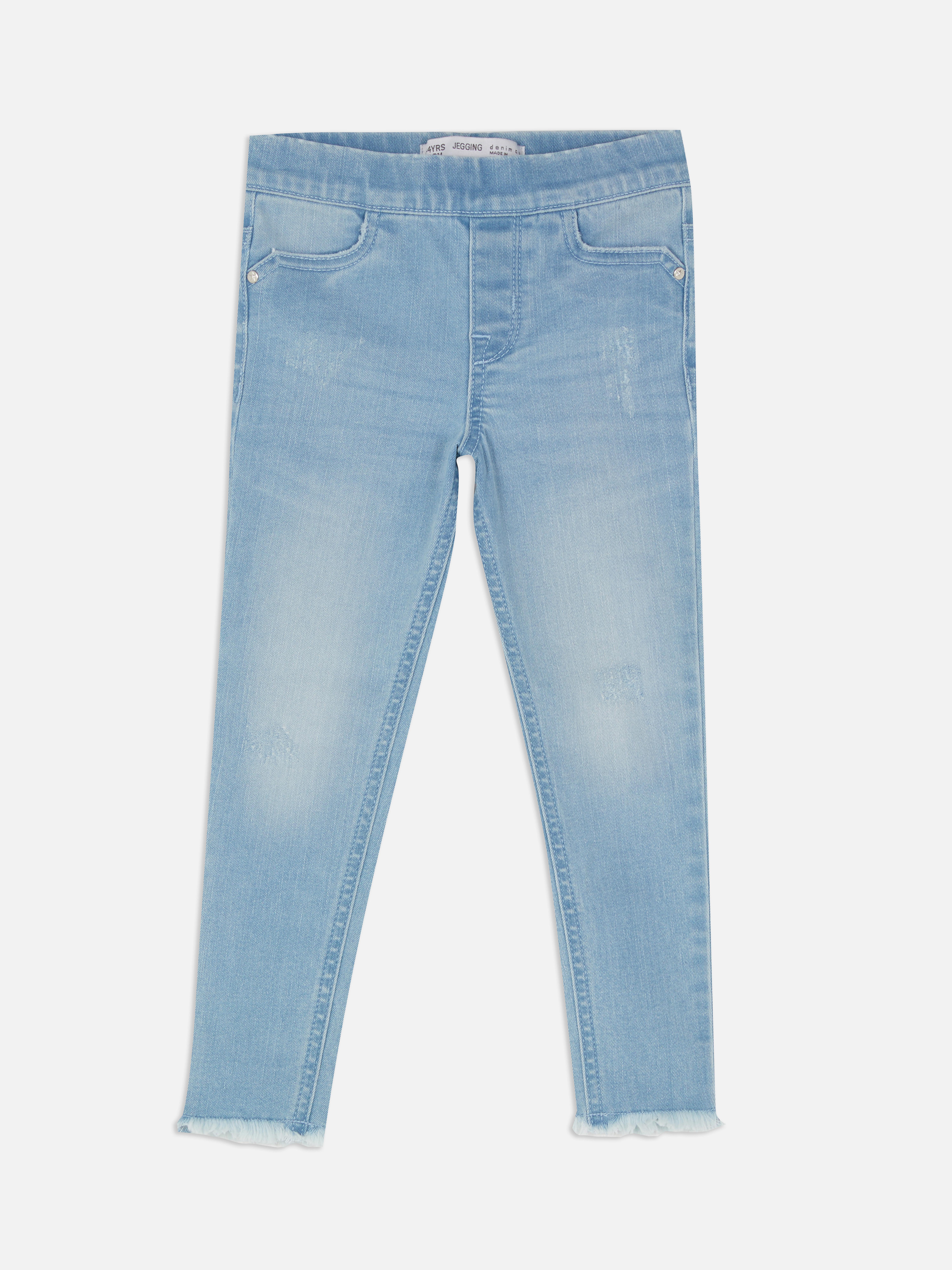 Jegging à ourlet effiloché