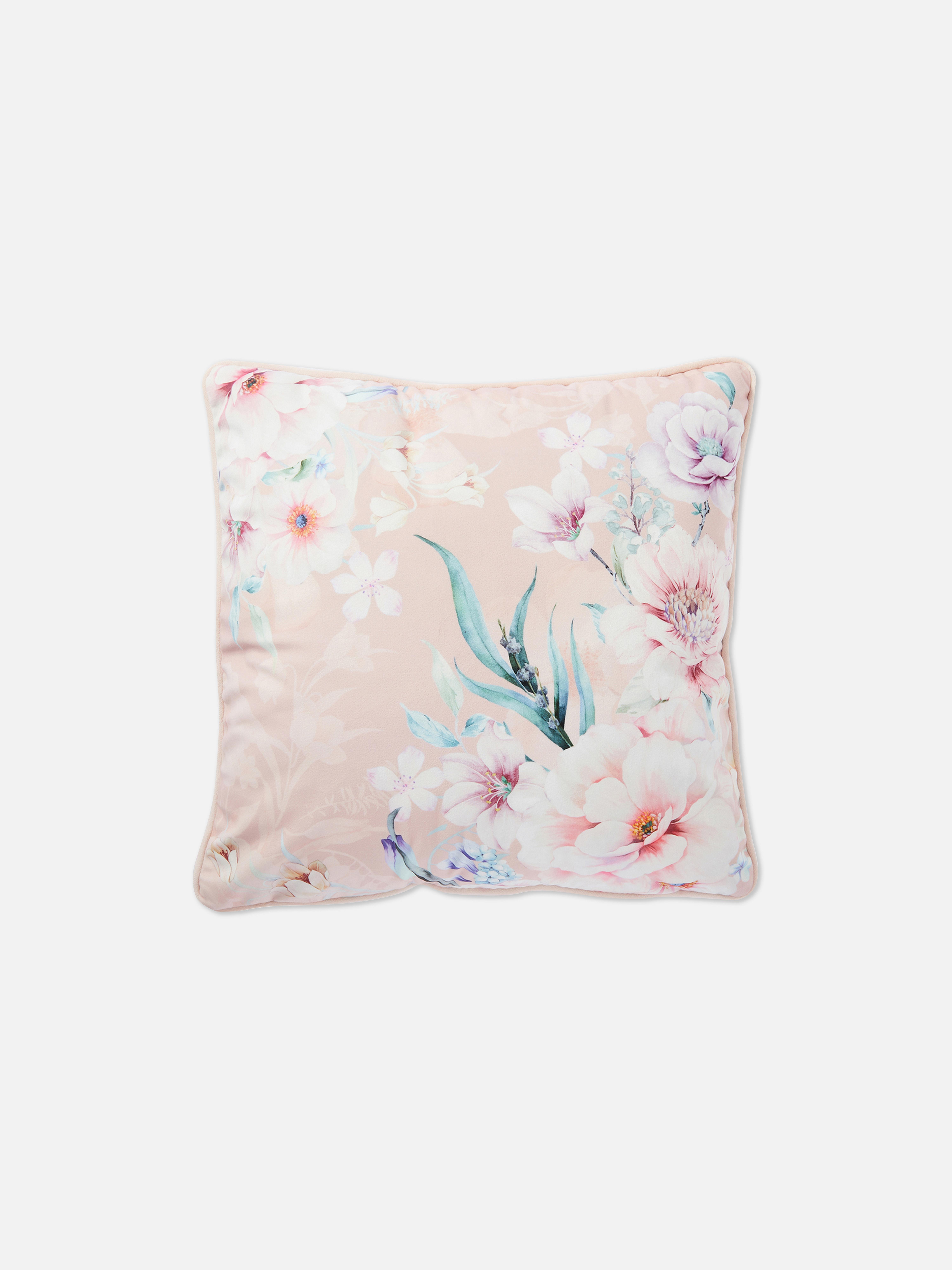 Floral Print Cushion Cover