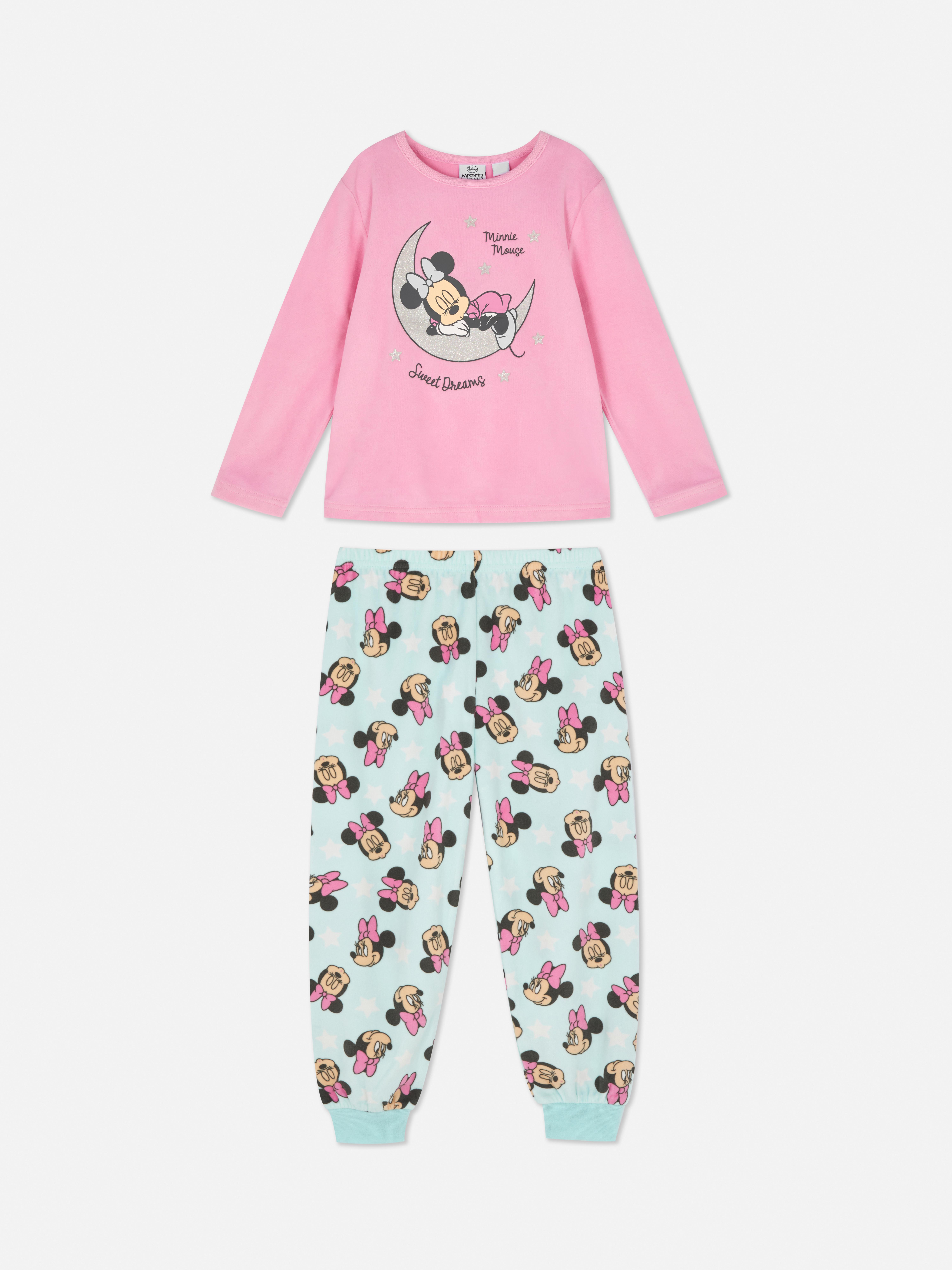 Disney's Minnie Mouse Patterned Minky Pyjamas