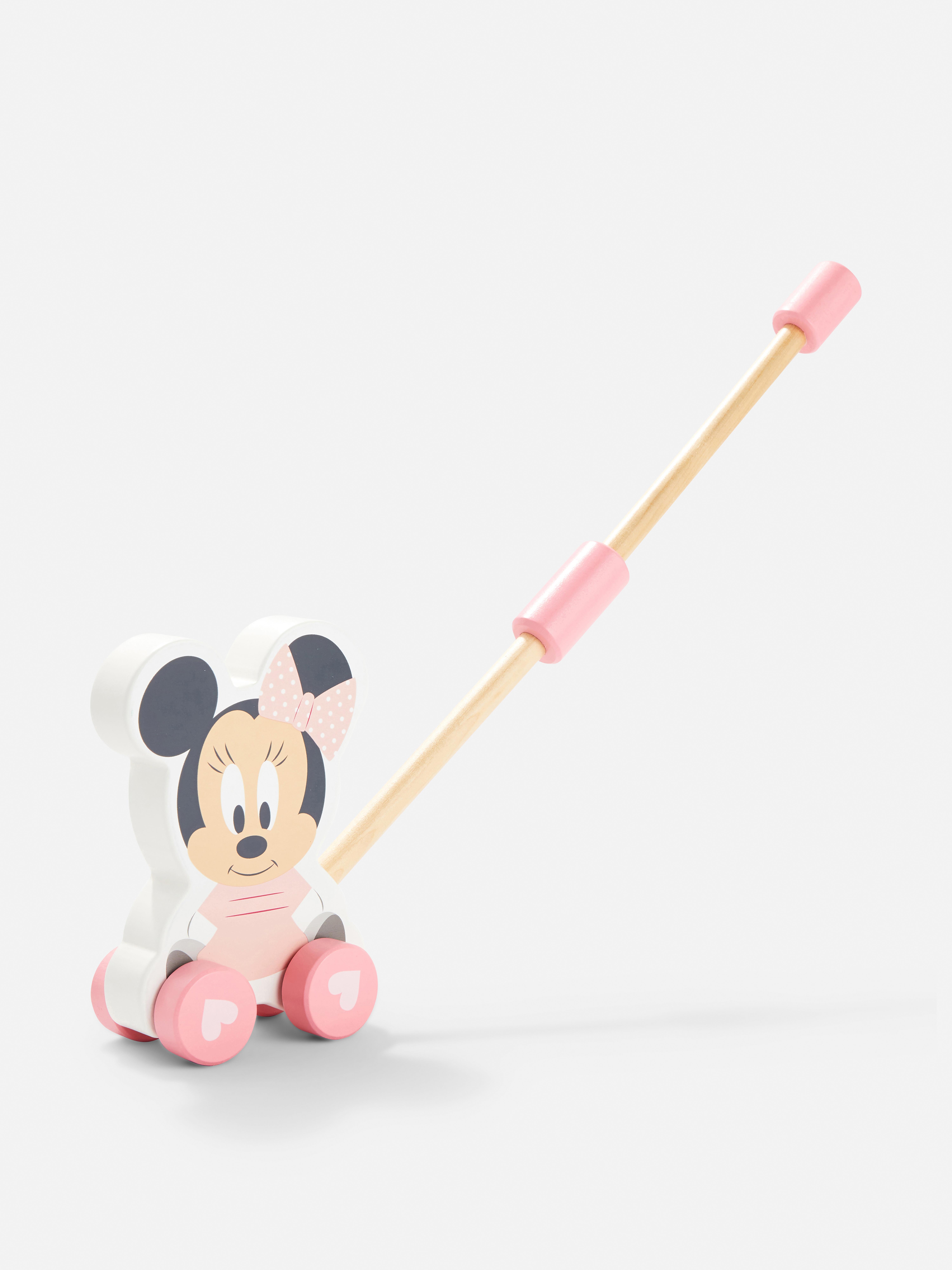 Disney’s Minnie Mouse Wooden Push-along Toy