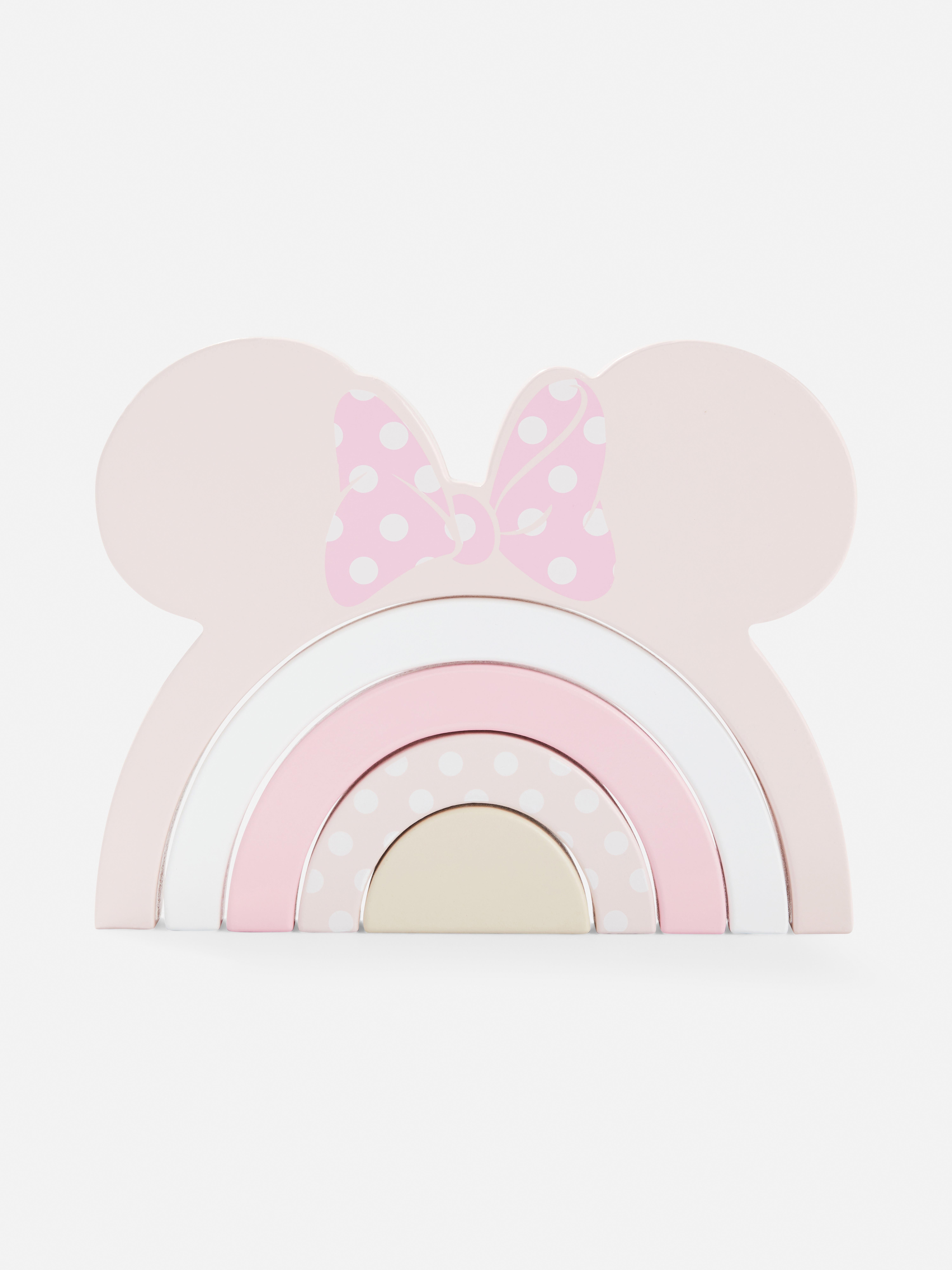 Disney's Minnie Mouse Wooden Rainbow Stacker