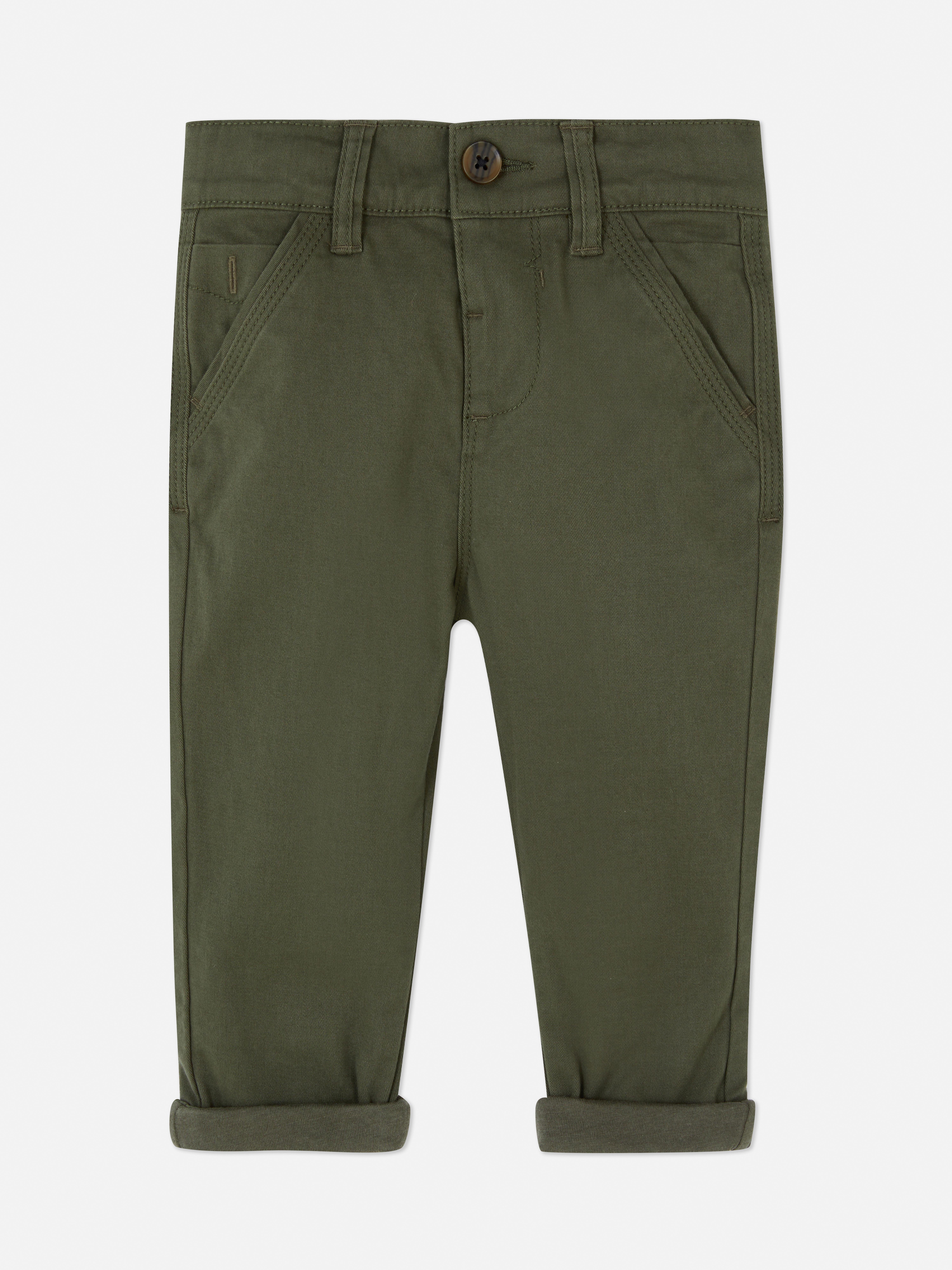 Lined Cotton Chinos