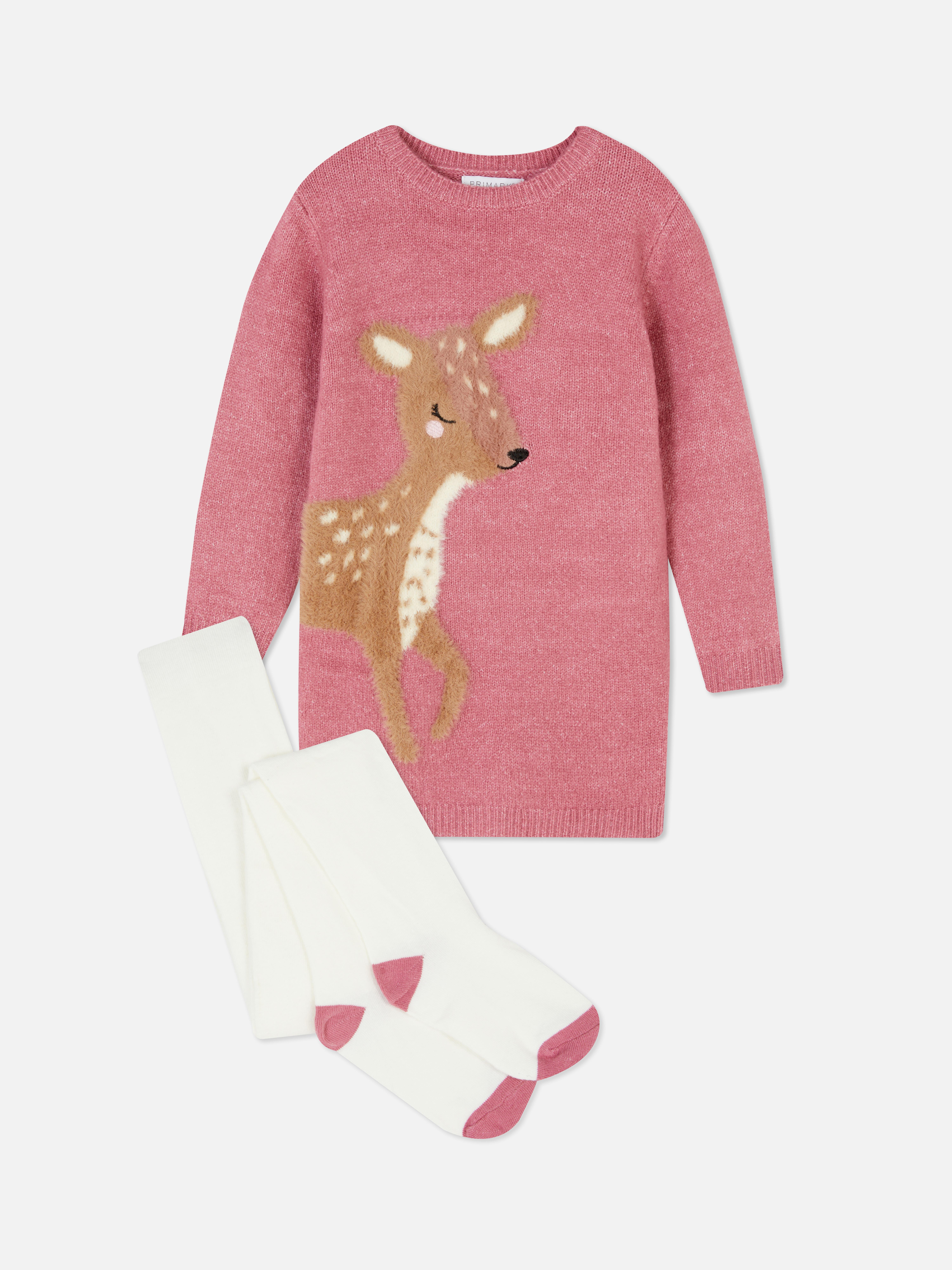 Knitted Deer Dress