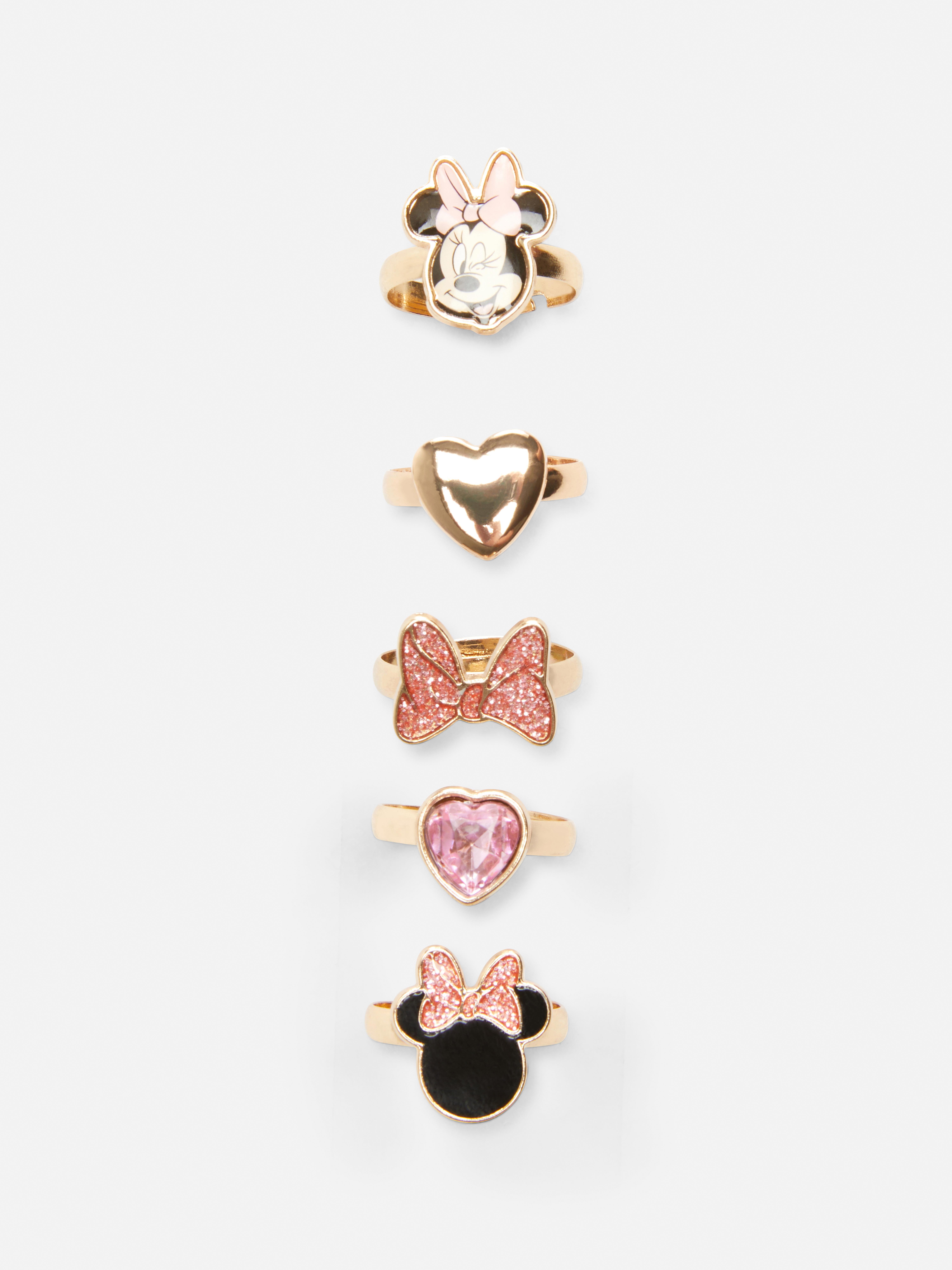 5pk Disney's Minnie Mouse Ring Set
