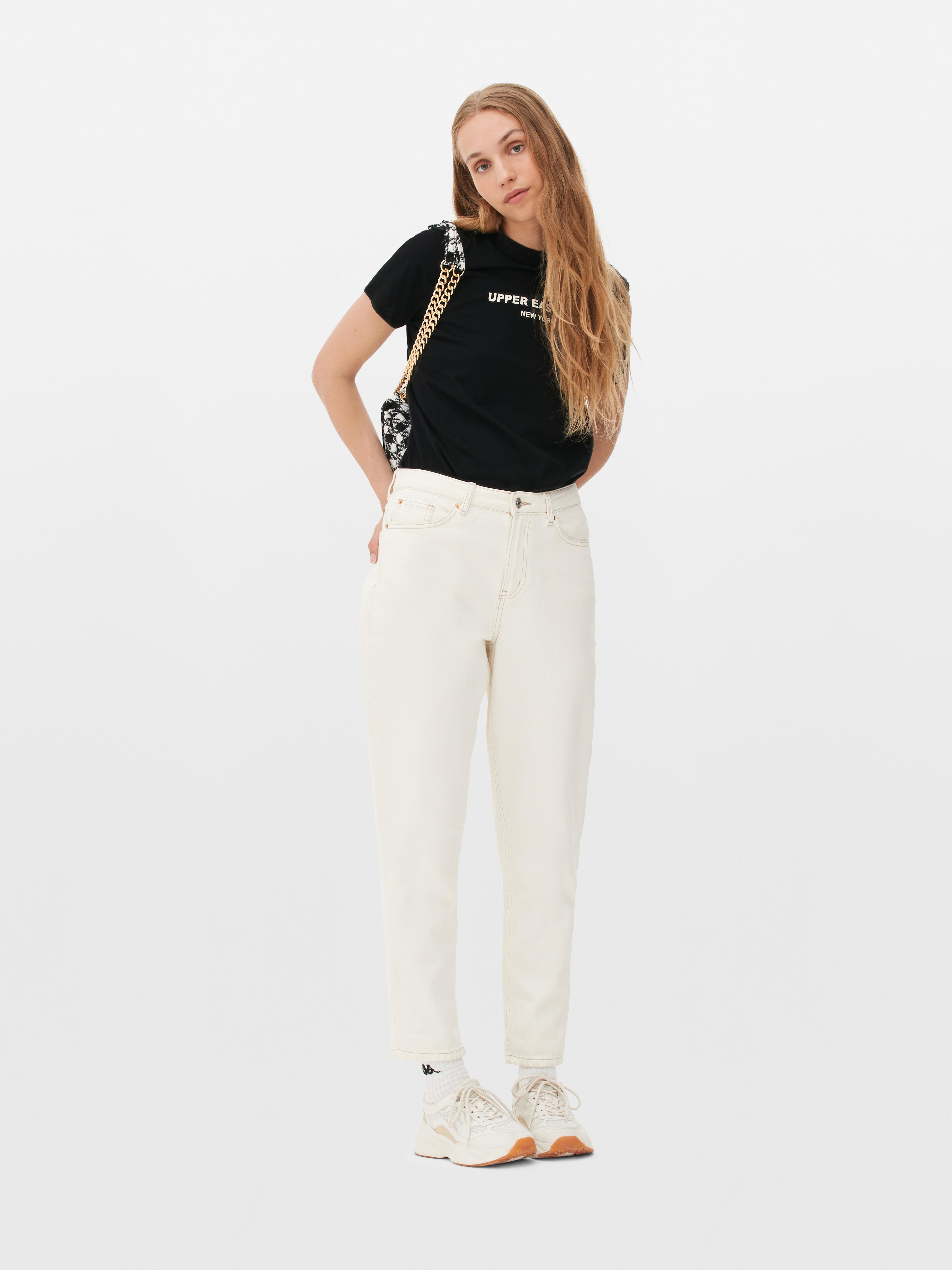 Bawełniany T-shirt z nadrukiem