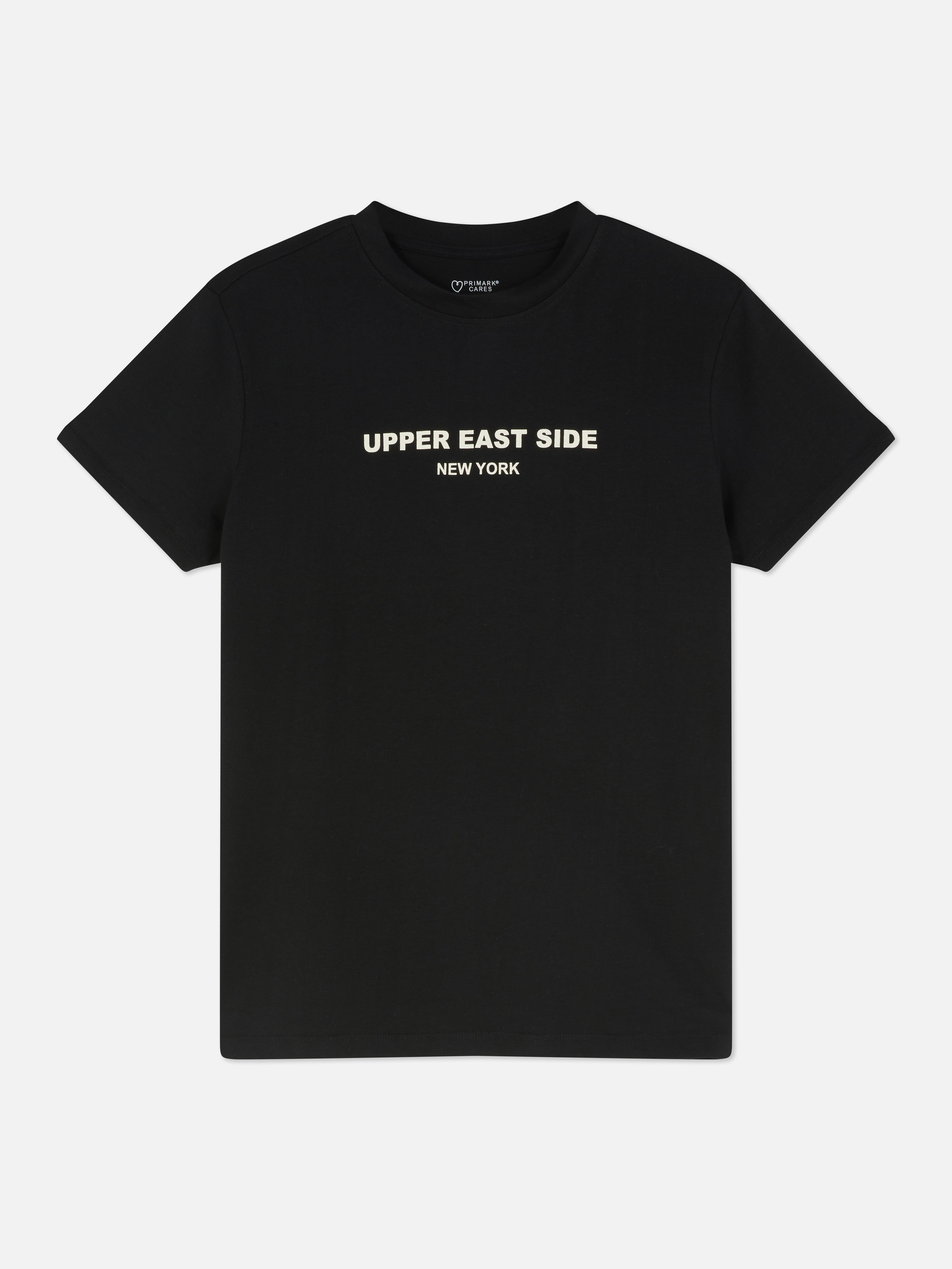 Bawełniany T-shirt z nadrukiem
