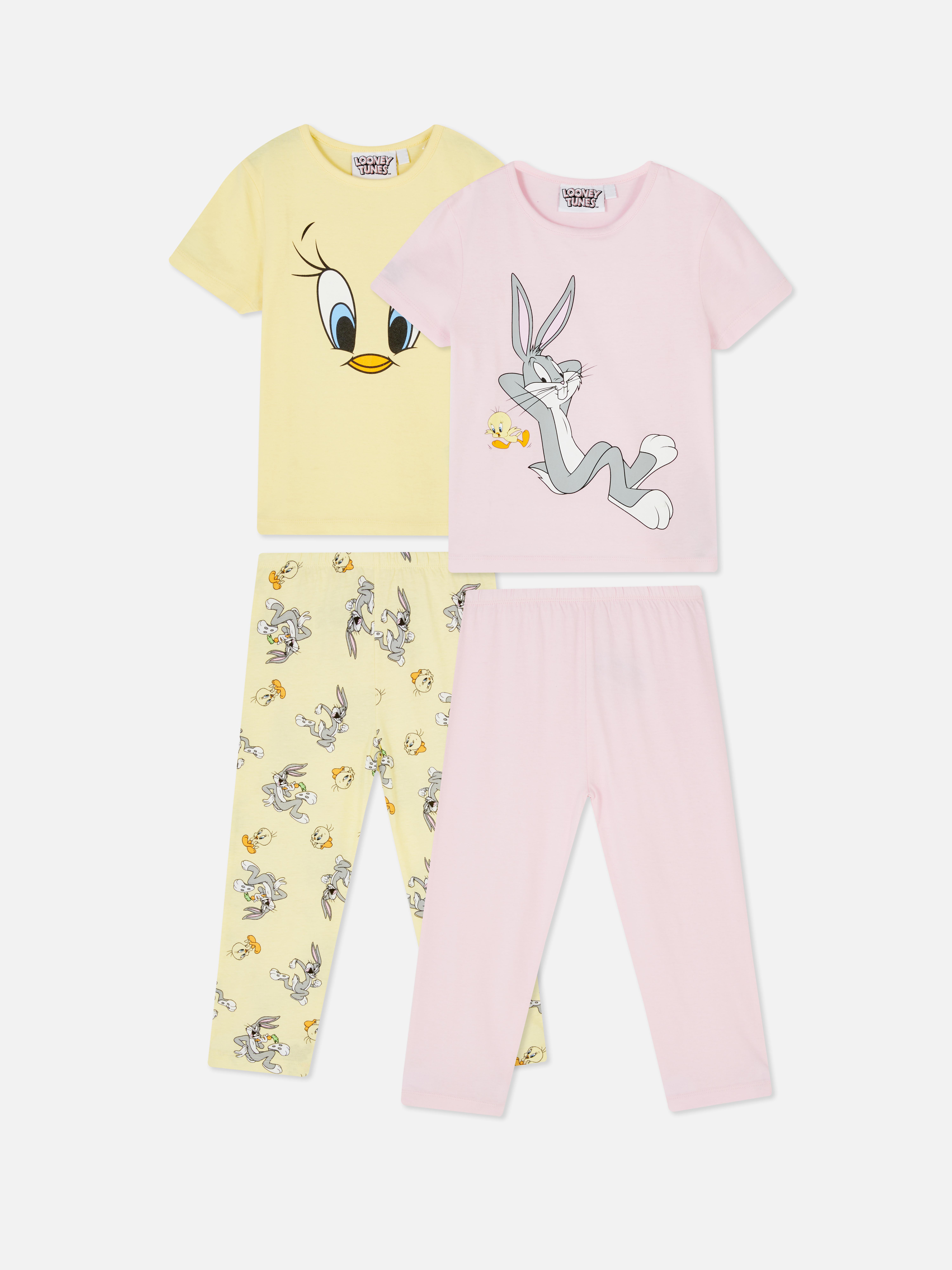 2pk Looney Tunes Tweety Pie Pyjamas