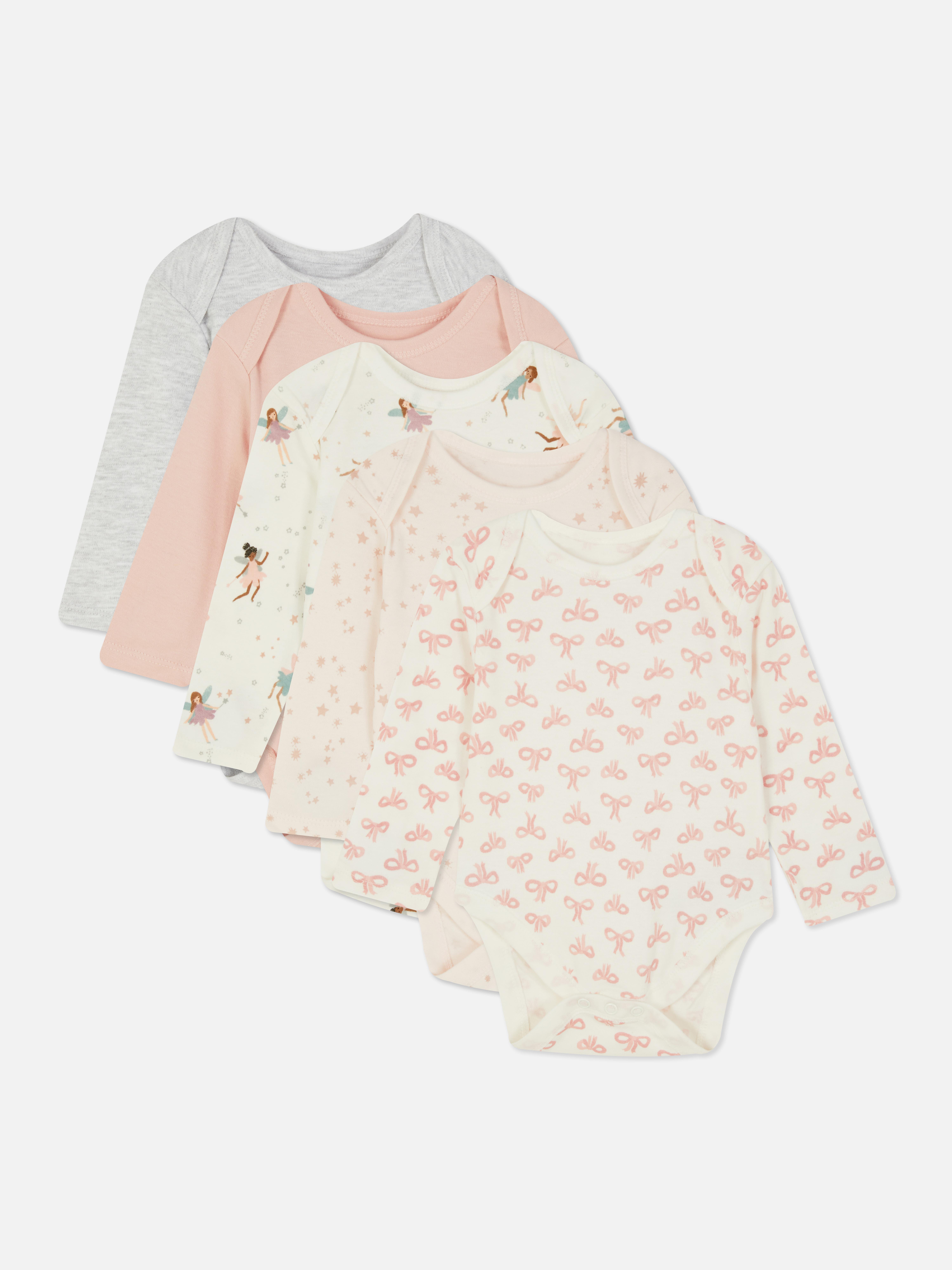 Newborn Bodysuits & Vests Short & Long Sleeve Primark