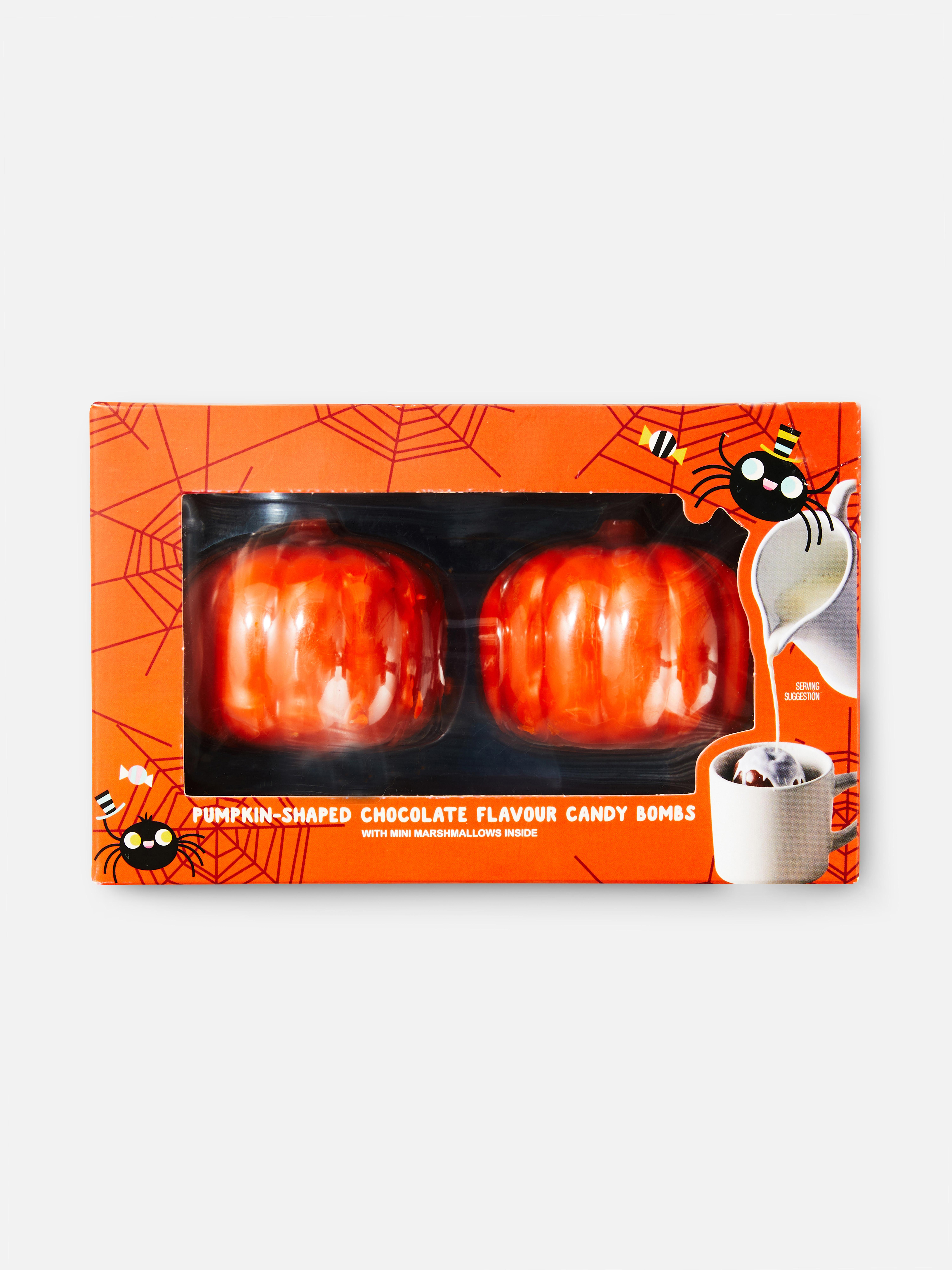 2pk Halloween Pumpkin Cocoa Bombs