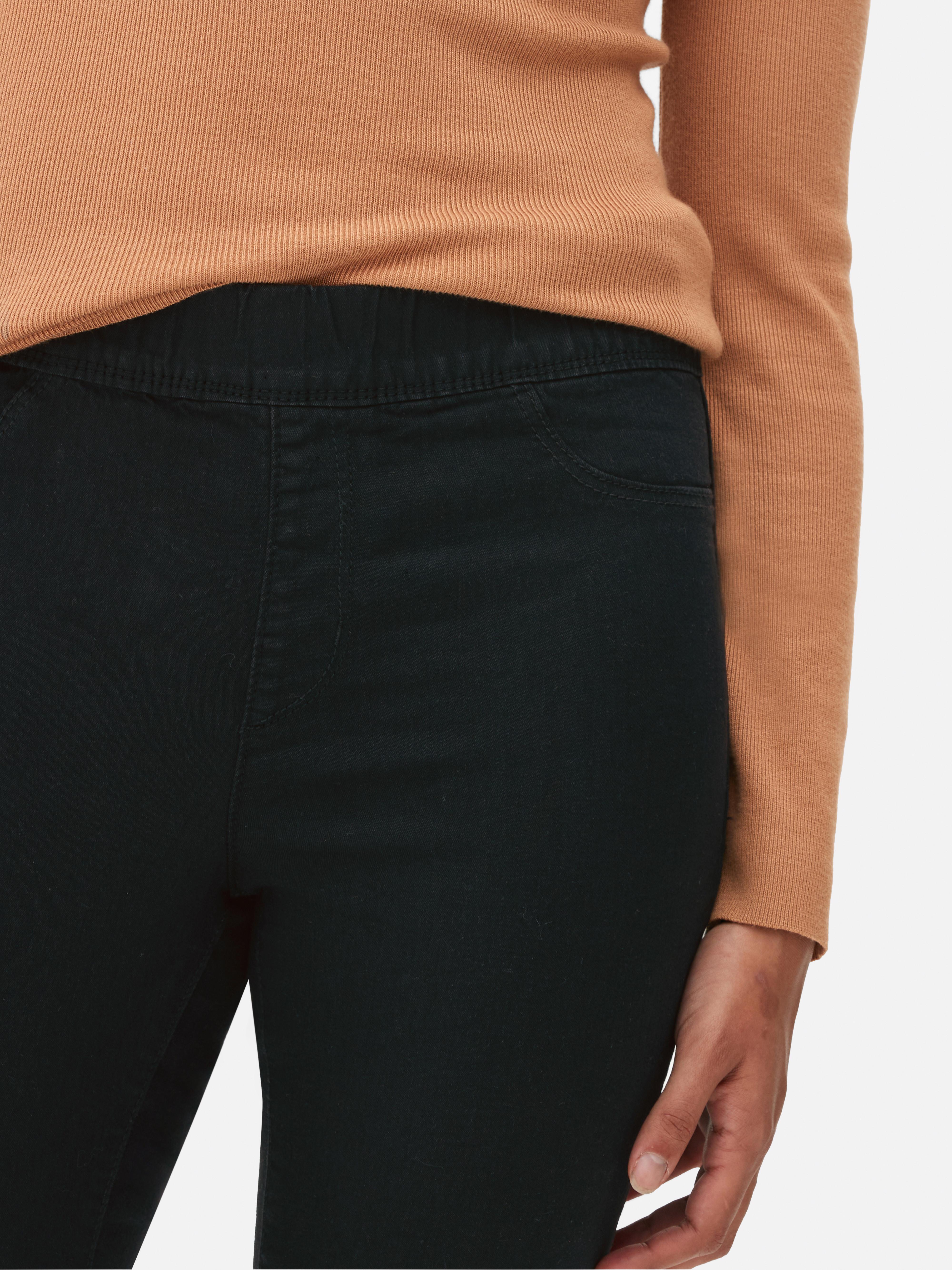 Women's Black High Rise Jeggings | Primark