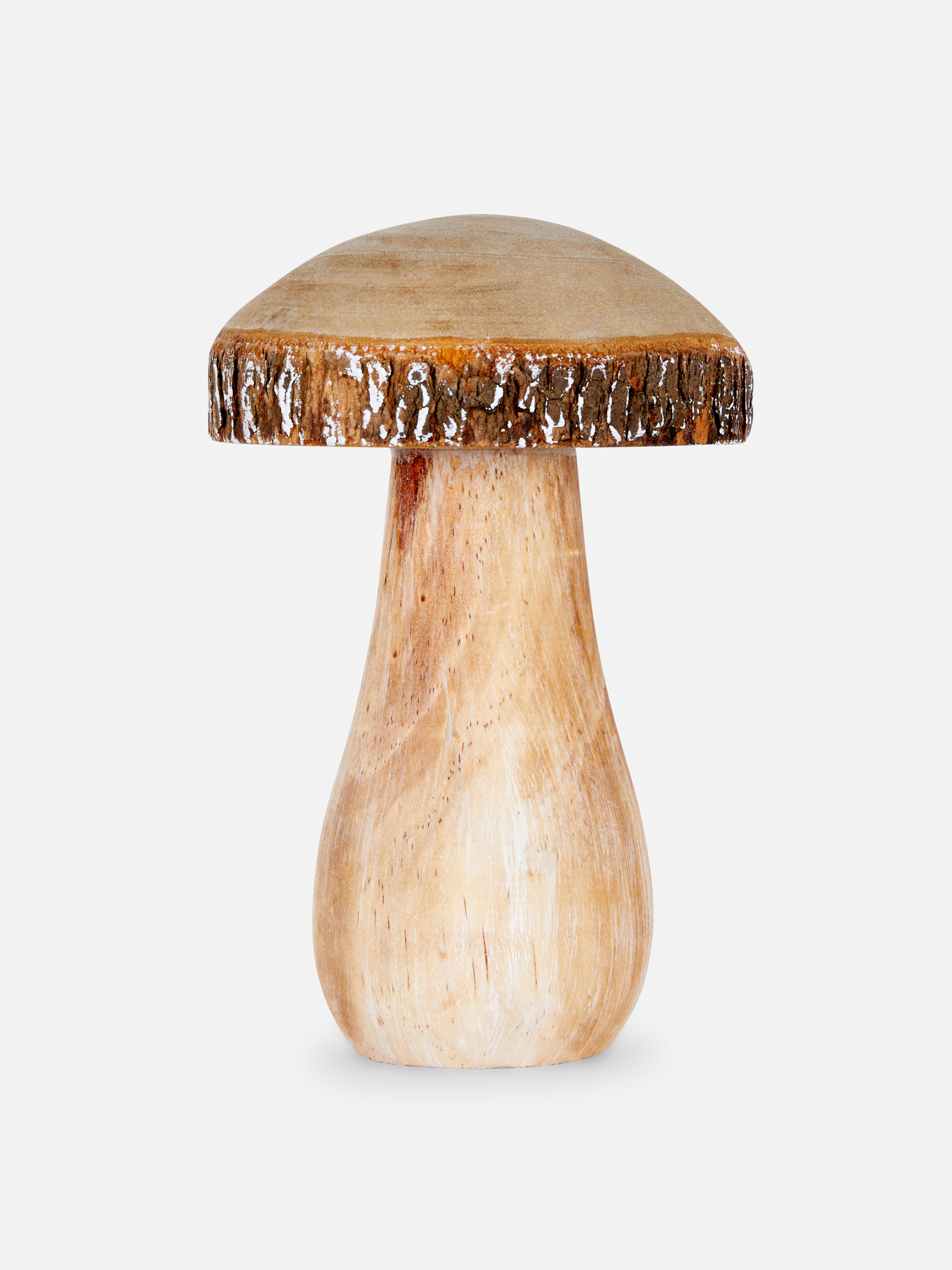 Wooden Mushroom Ornament