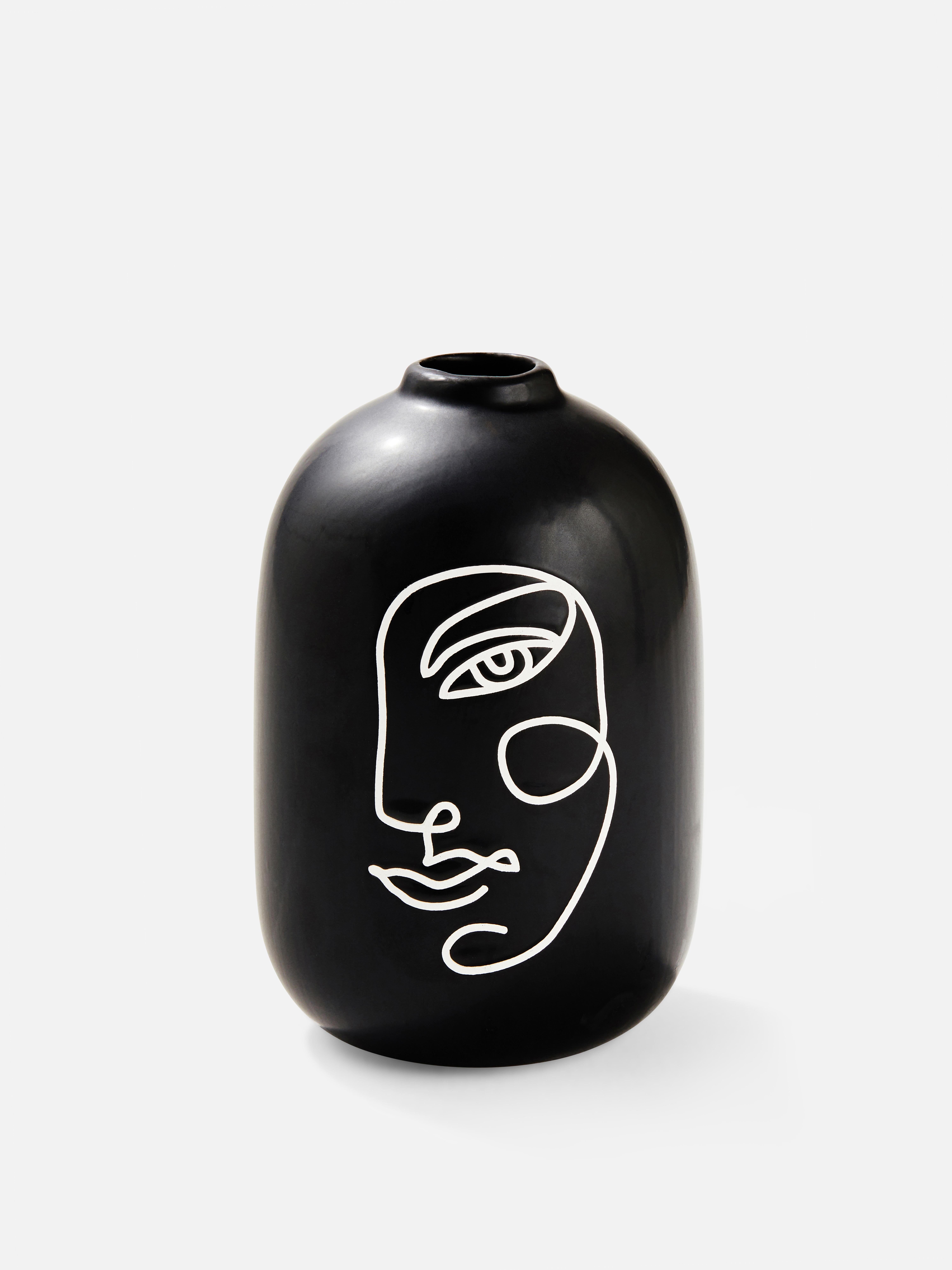 Face Outline Vase