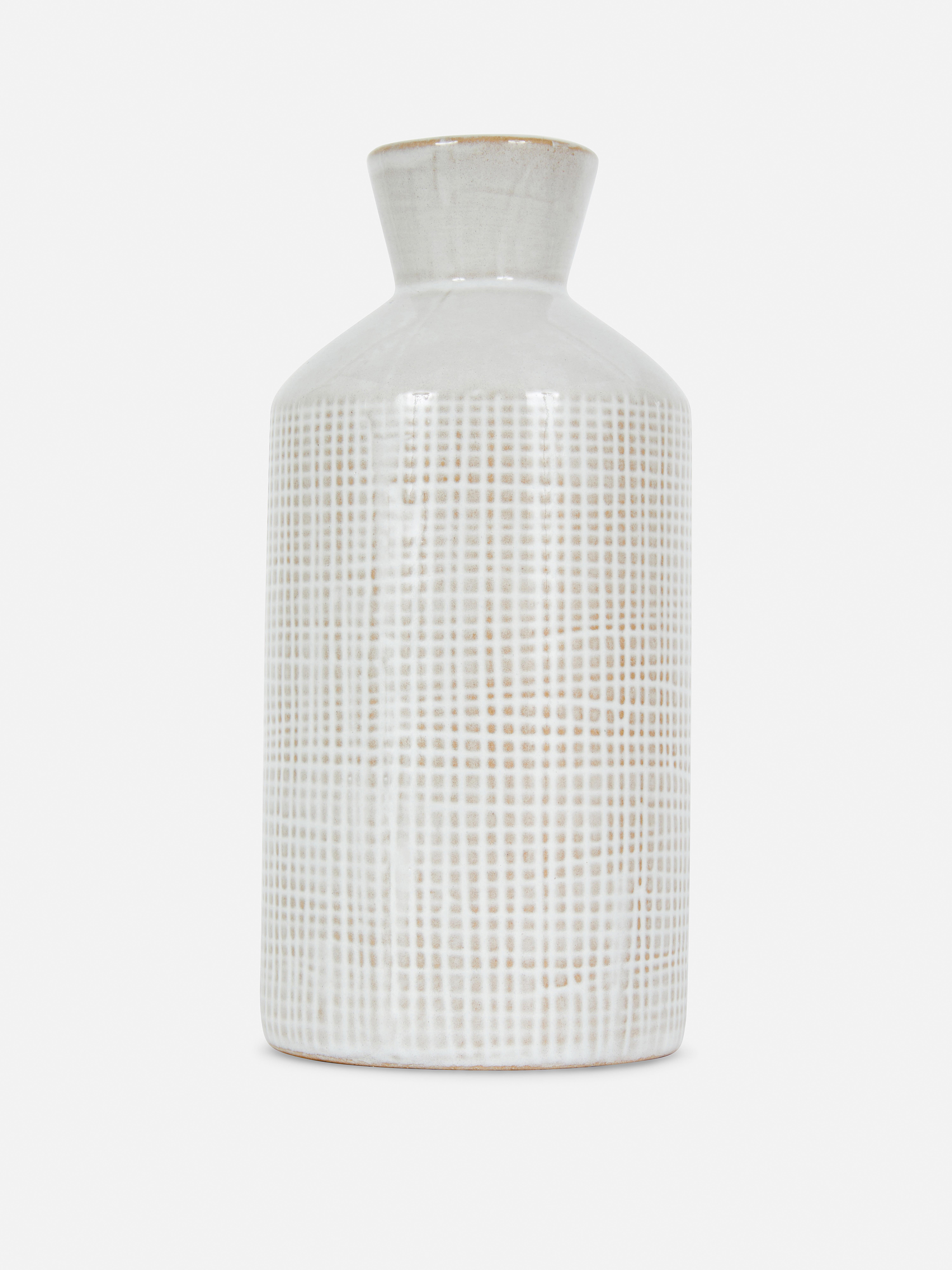 Bottle Neck Ceramic Vase
