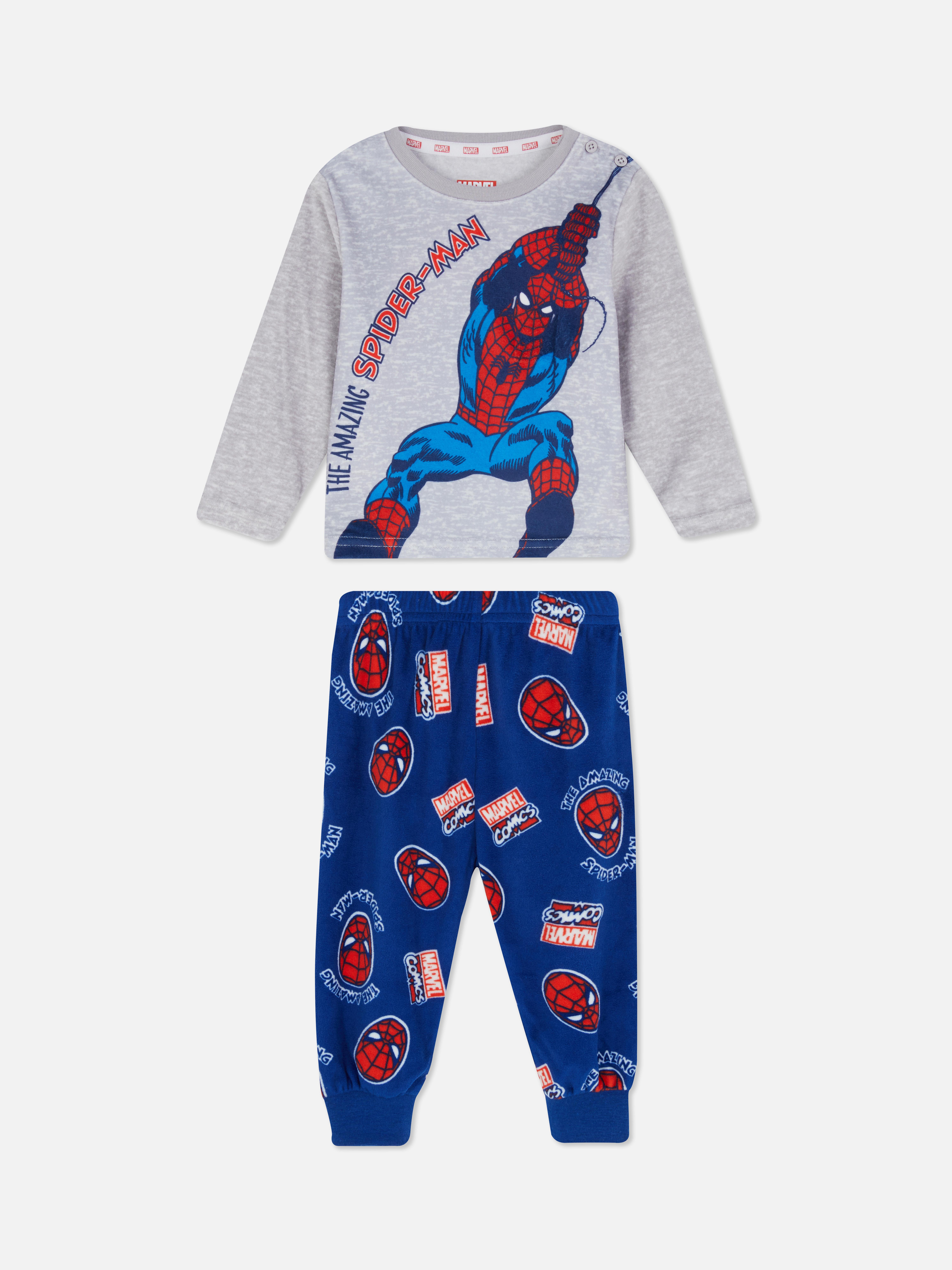 Marvel Spider-Man Minky Pyjama Set