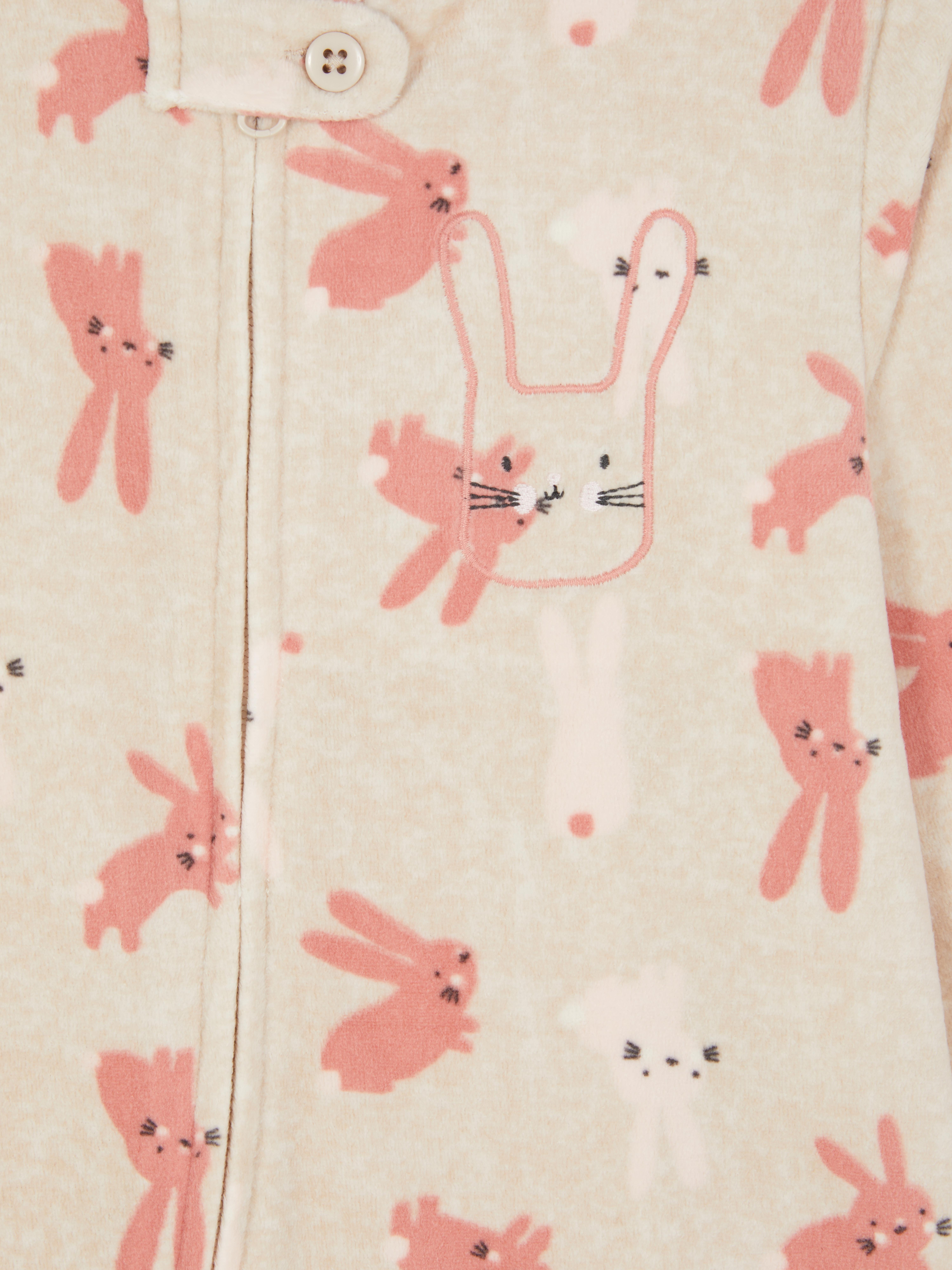 Bunny Print Bodysuit