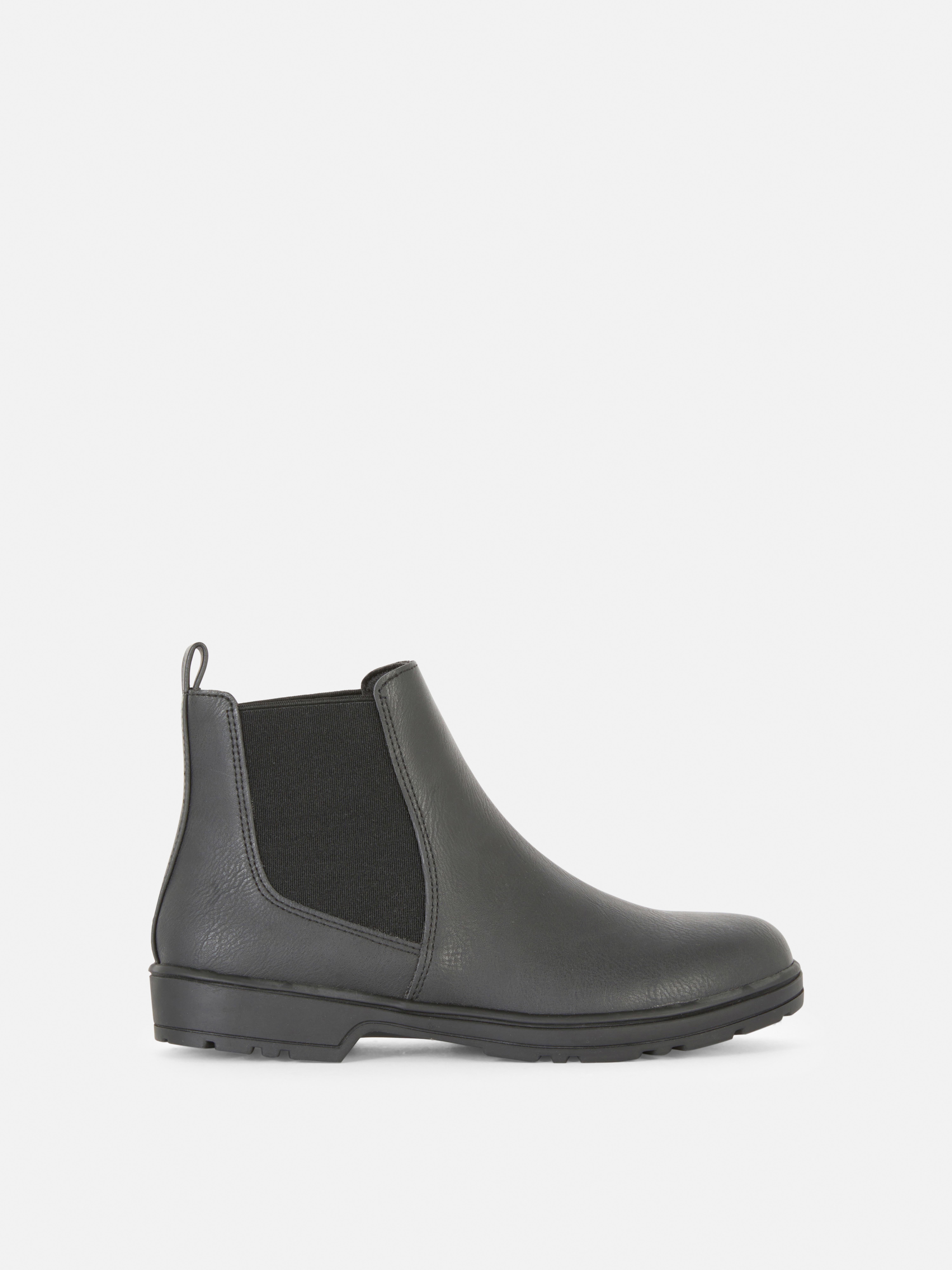 greta black chelsea boots primark