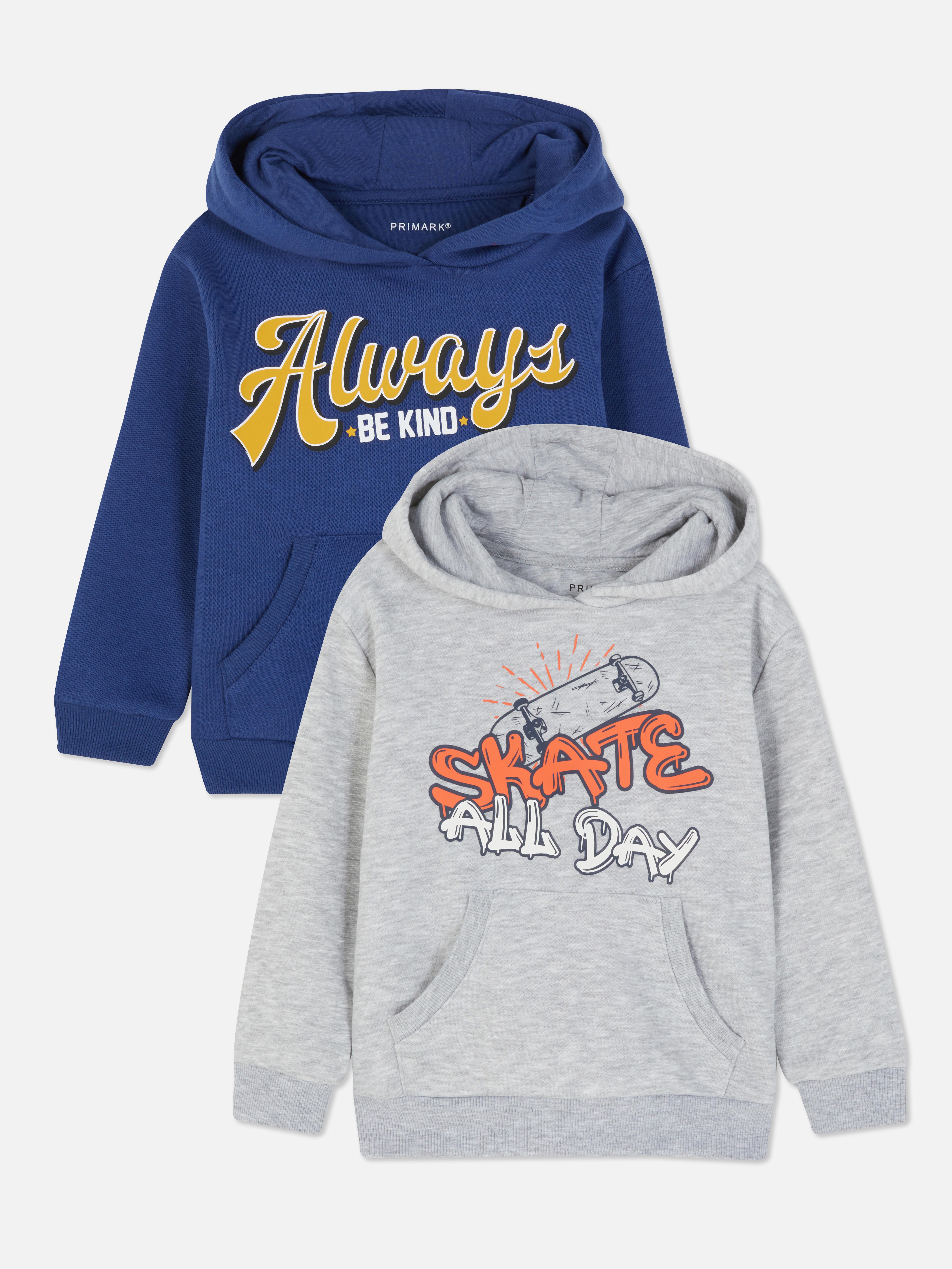 2pk Printed Hoodies
