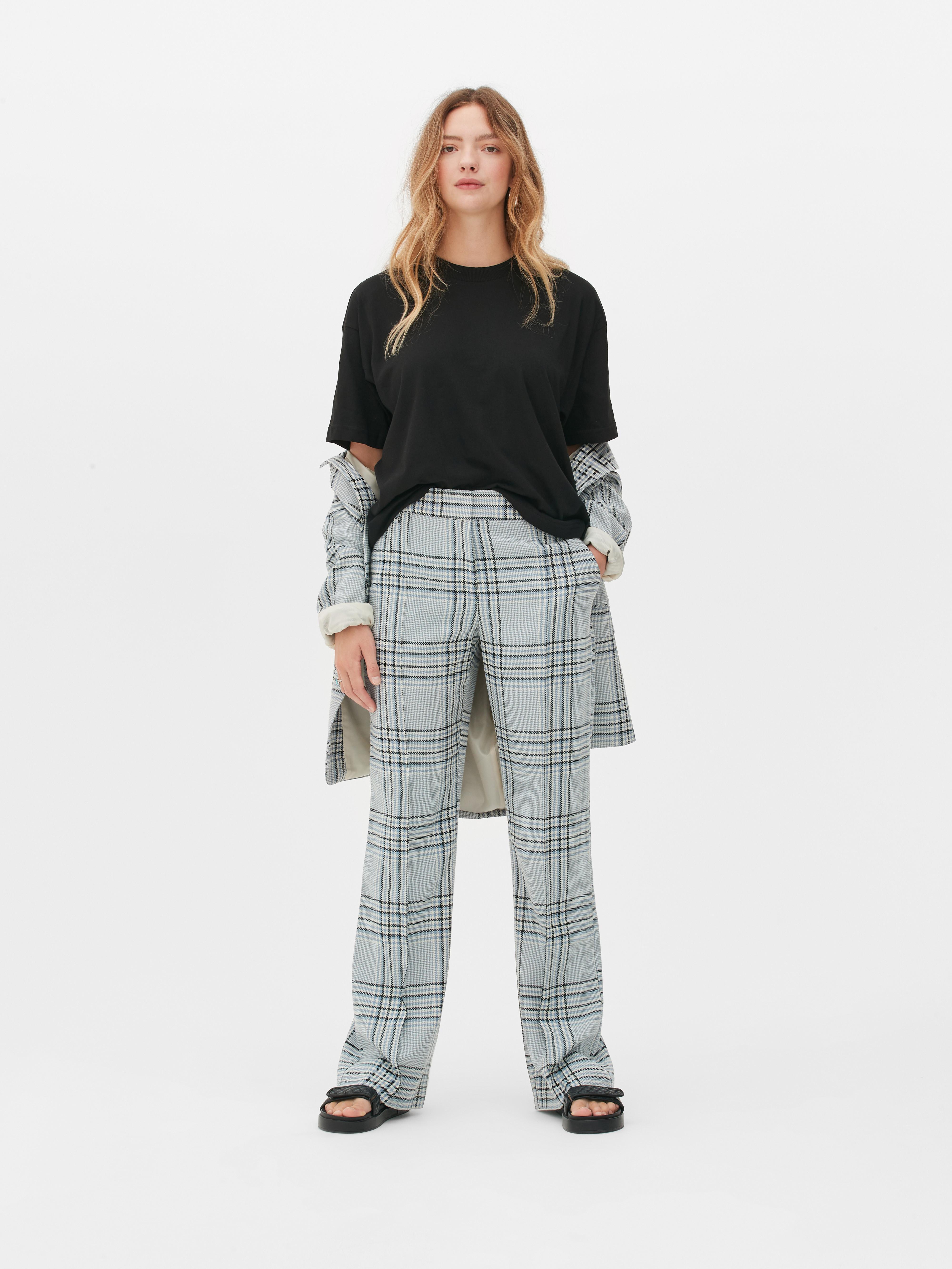 Co-ord Checked Trousers