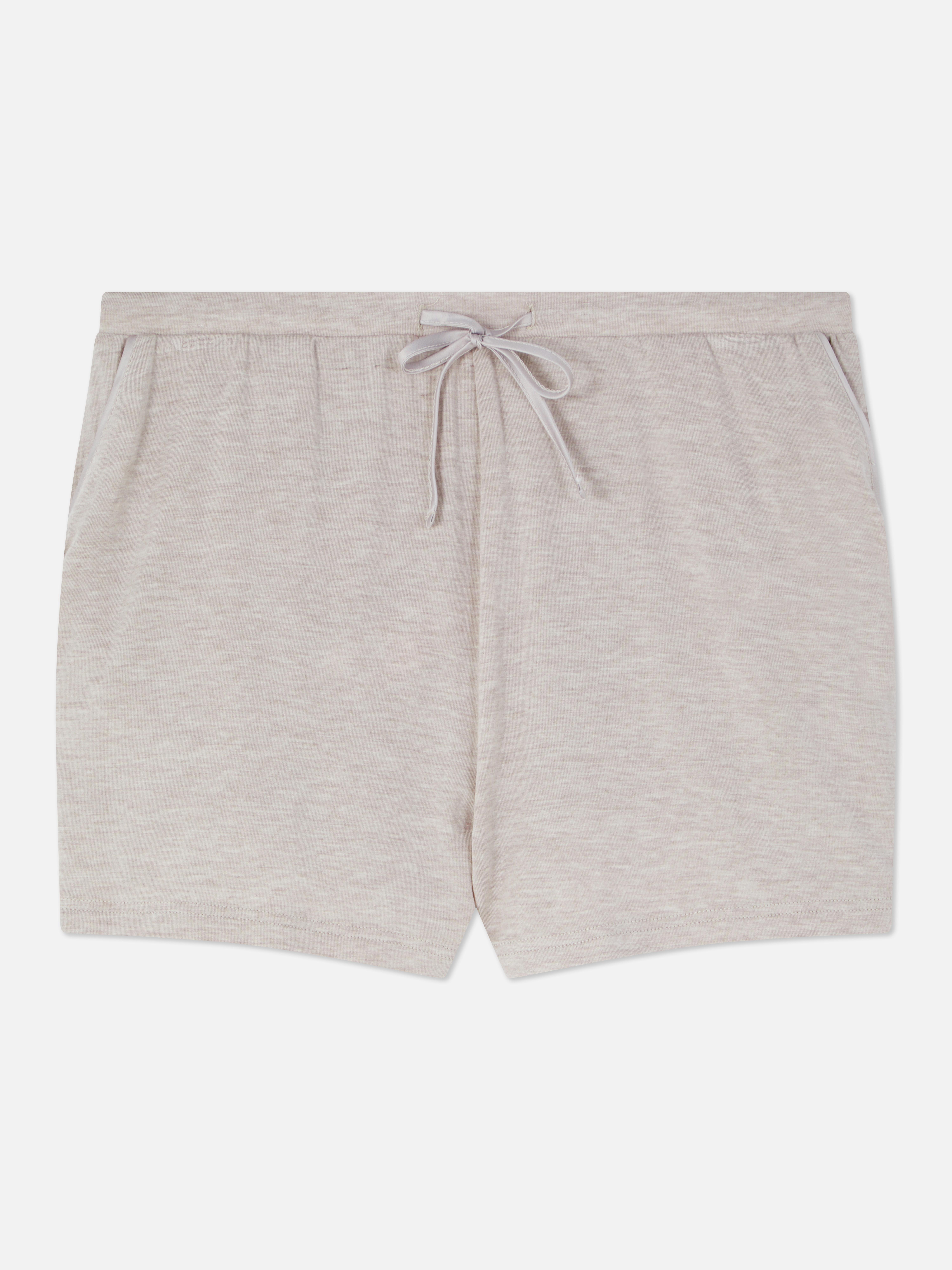 Marl Pyjama Shorts