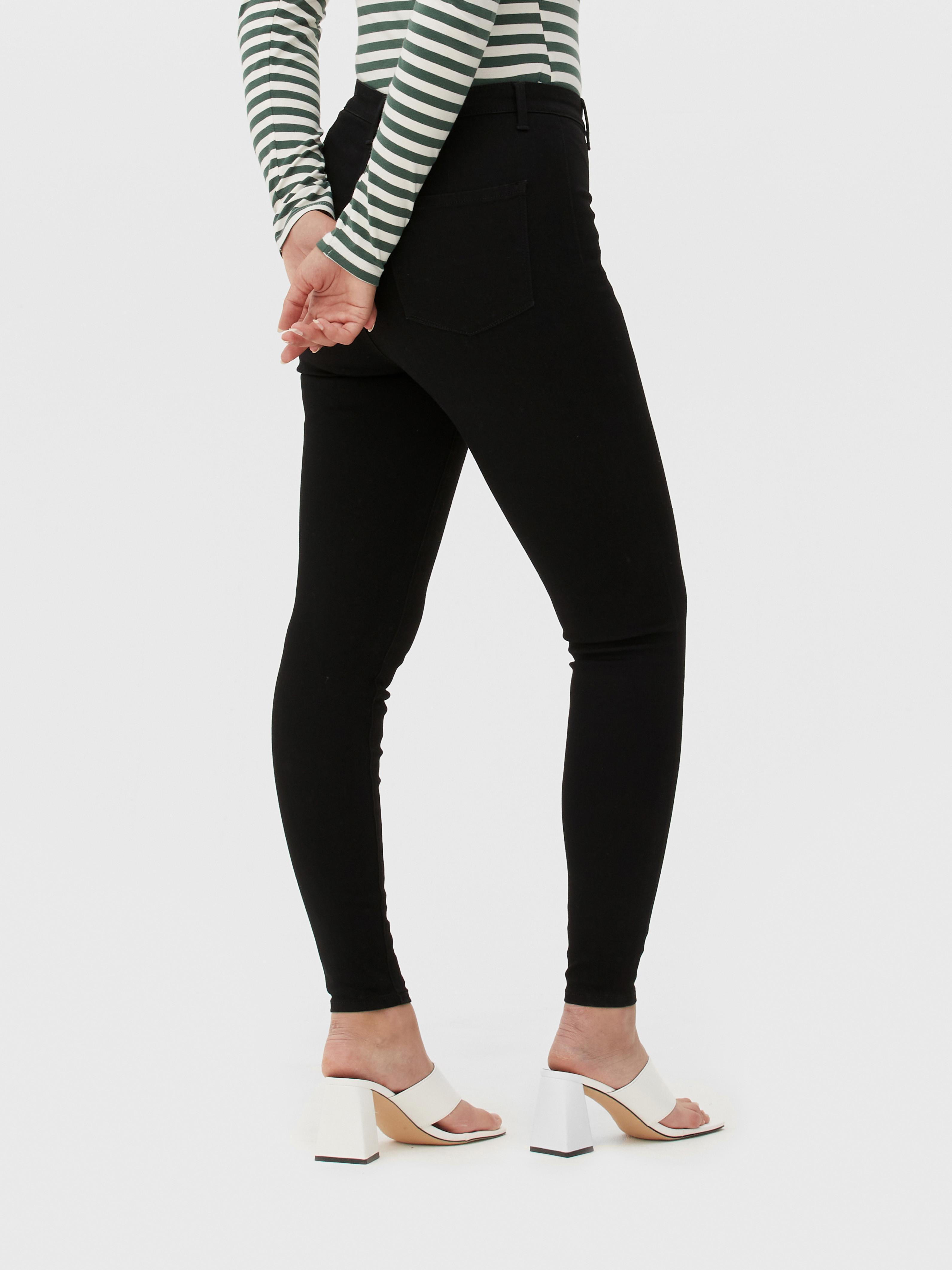 Women's Black MidRise Skinny Jeans Primark