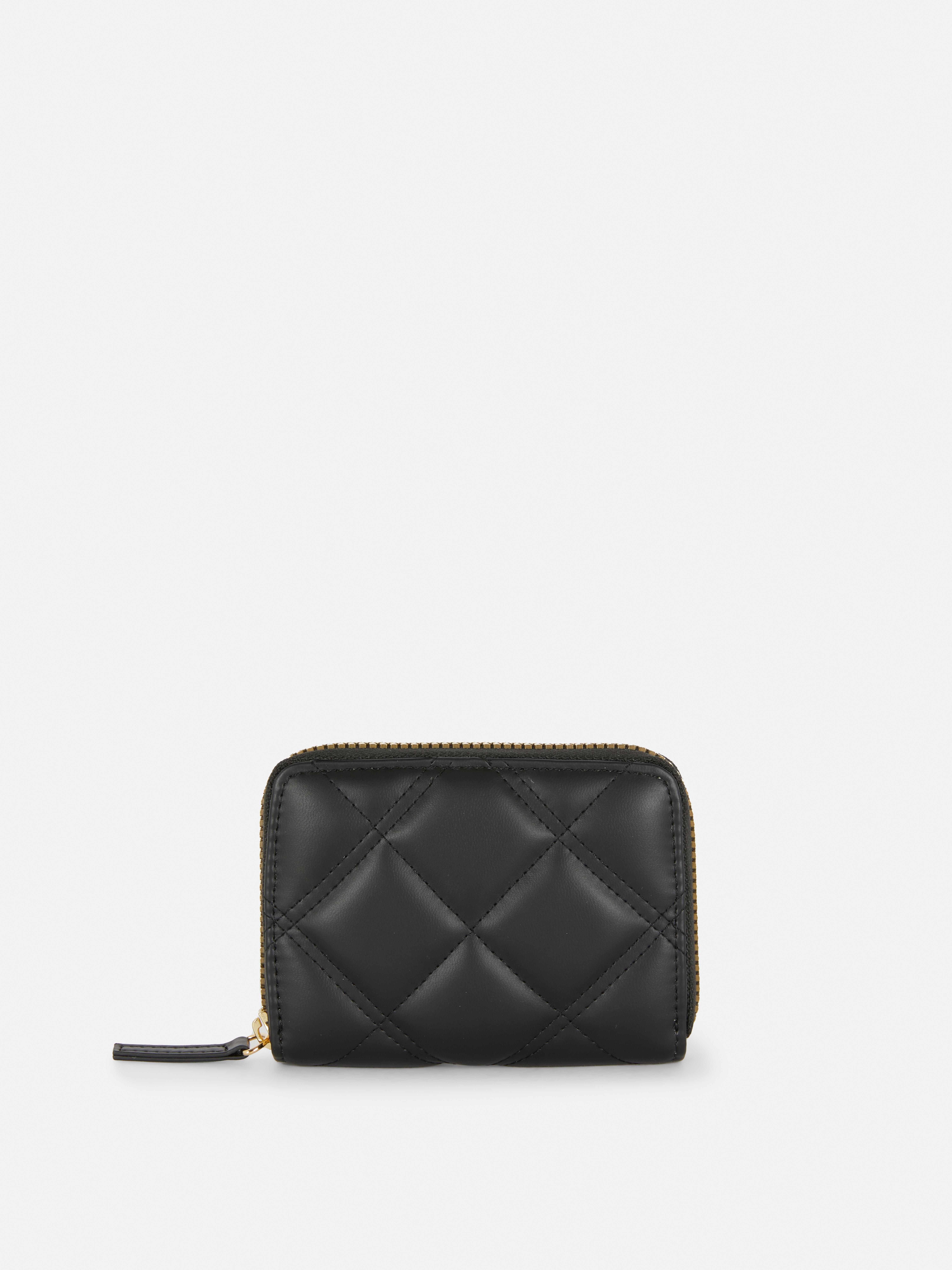 Quilted Faux Leather Mini Purse