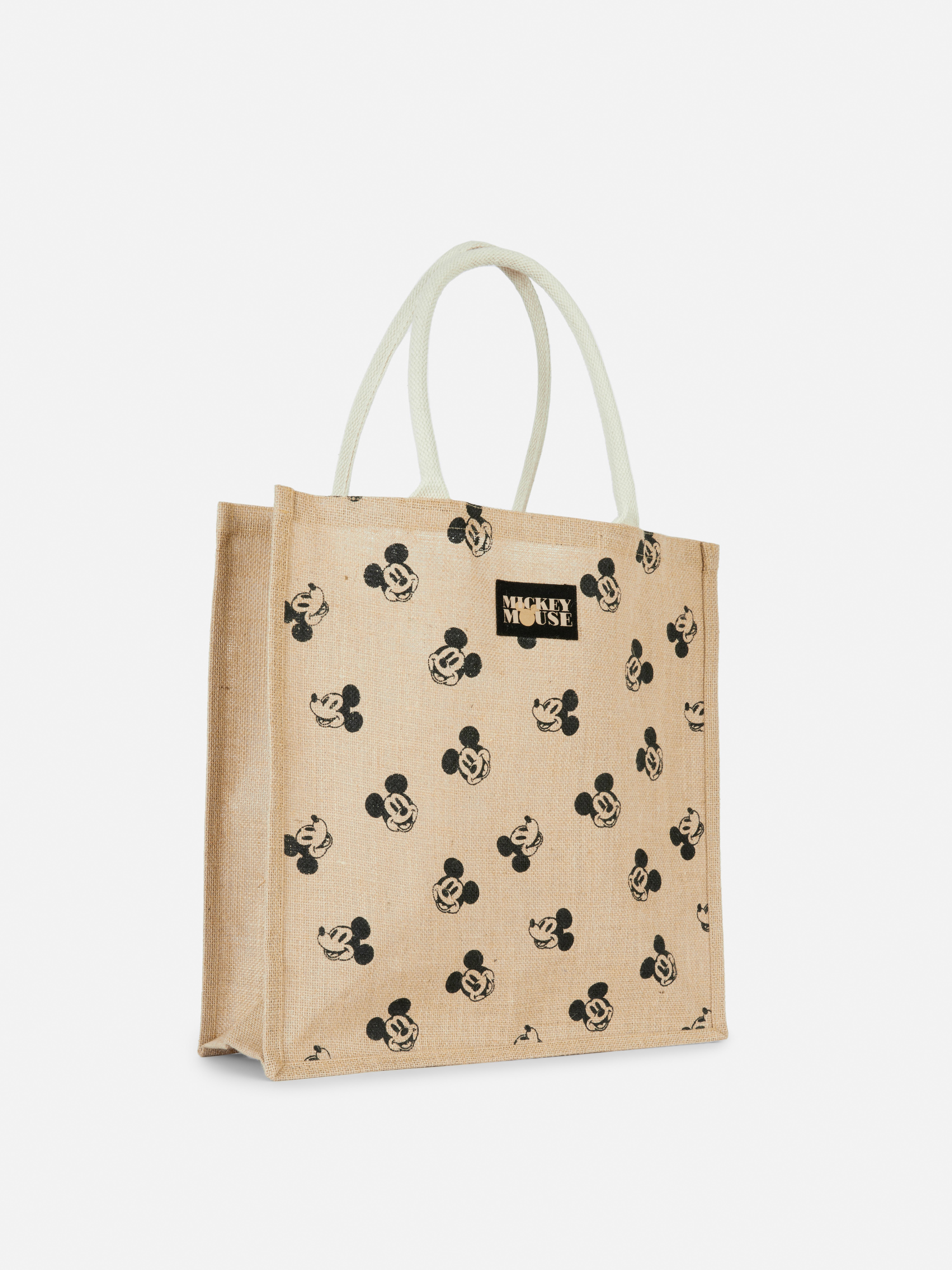 Disney’s Mickey Mouse Jute Shopper Bag