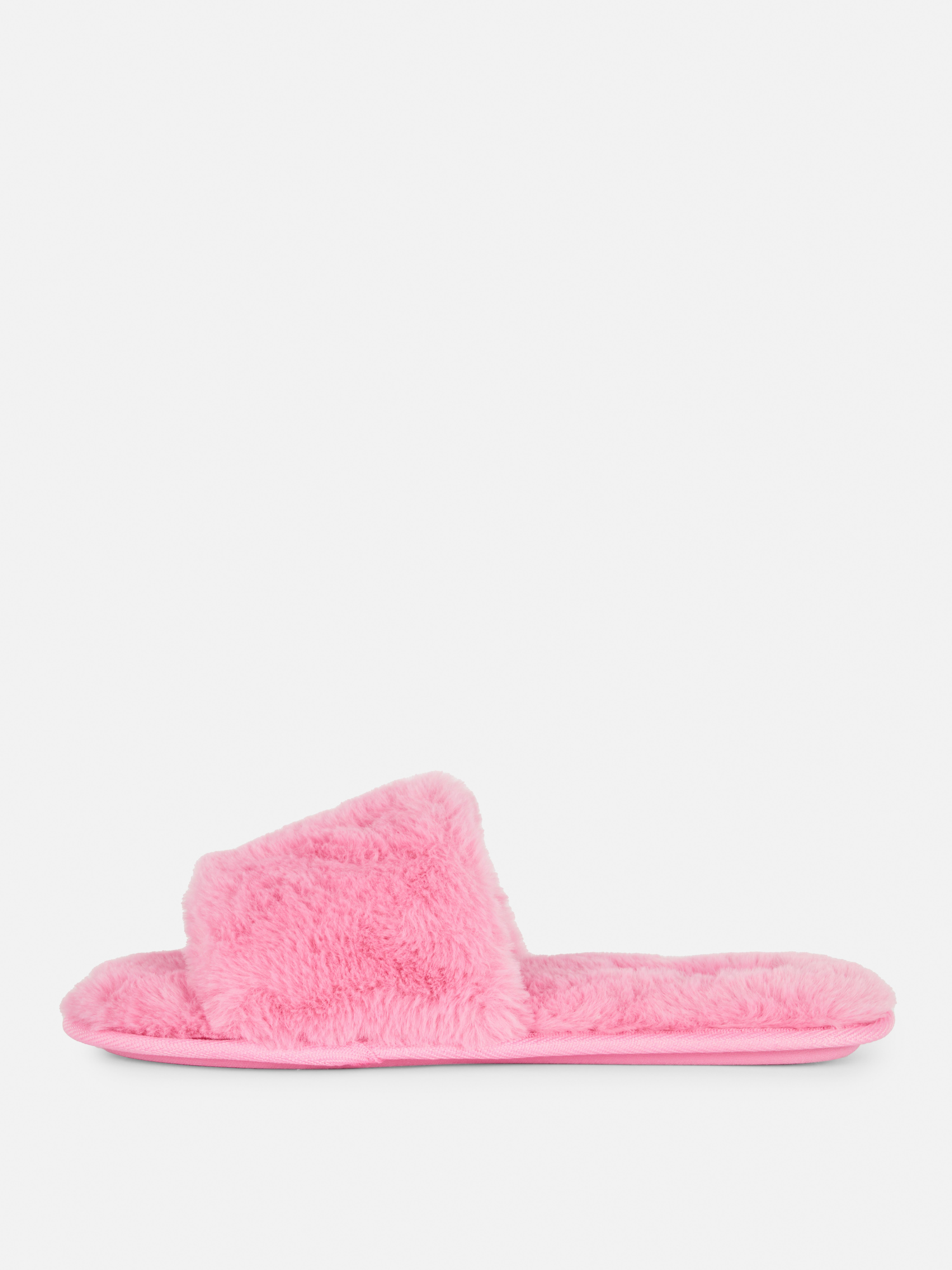 Faux Fur Slippers