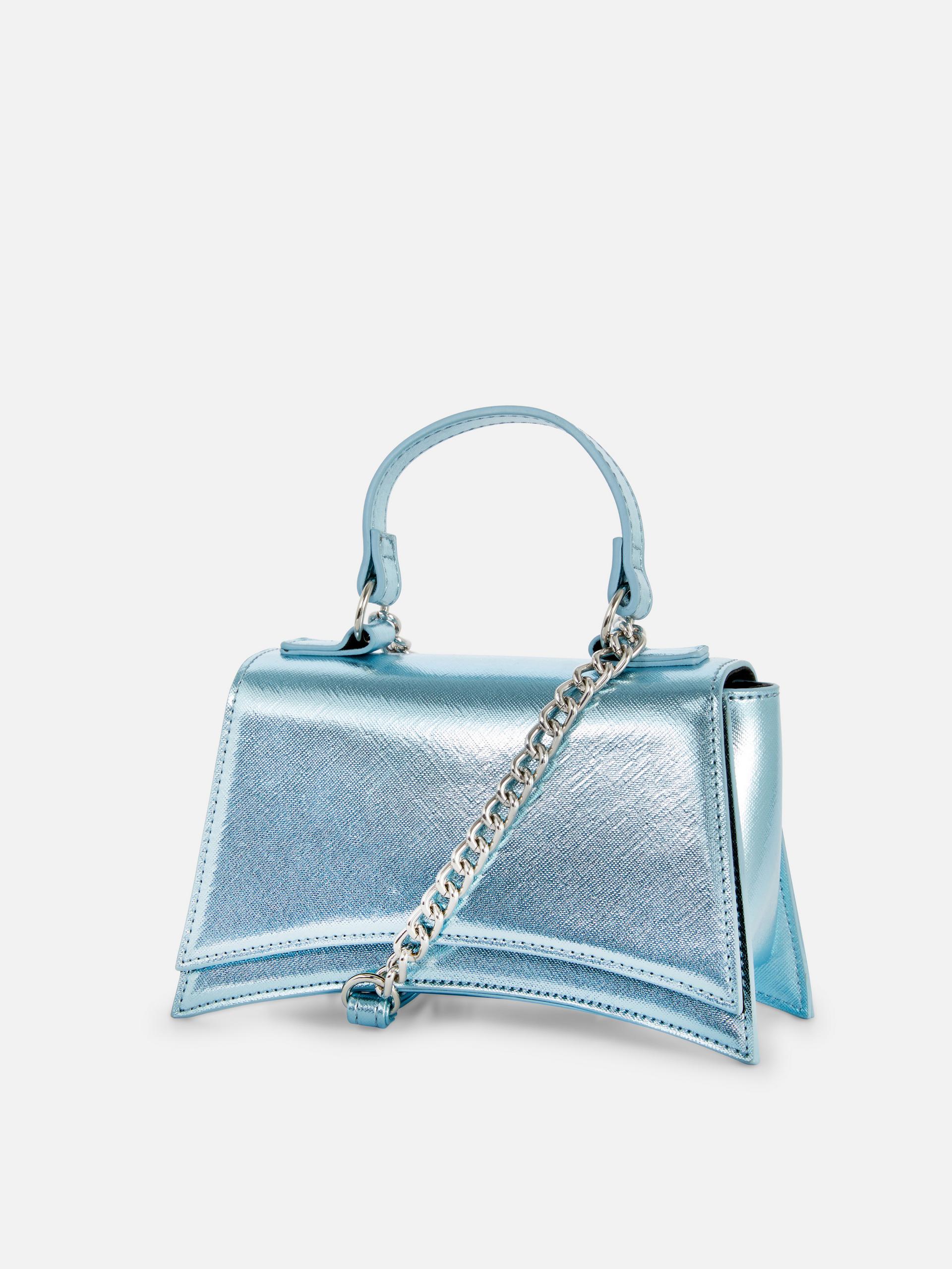 Metallic Curved Design Bag