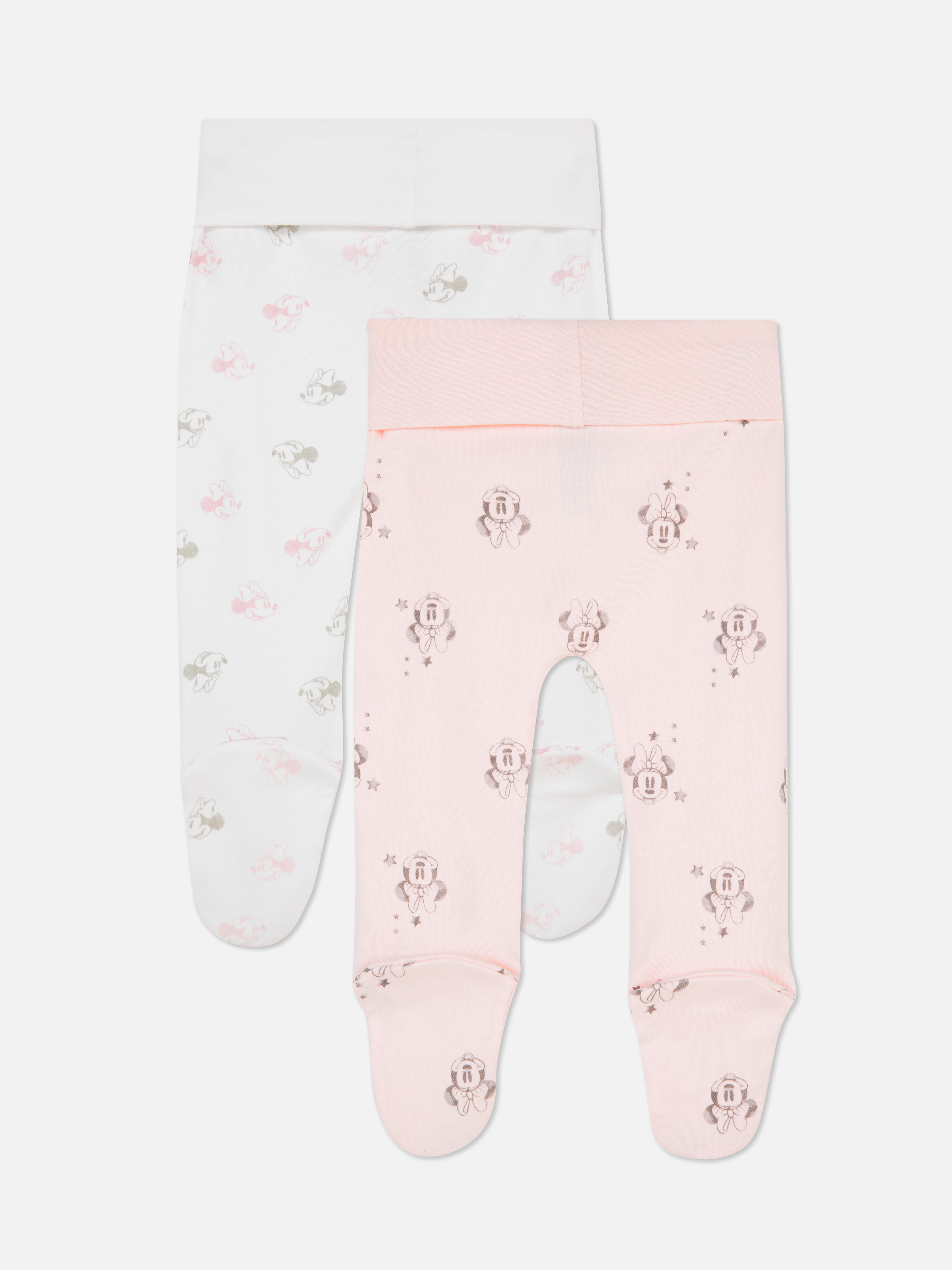 2pk Disney's Minnie Mouse Footed Leggings