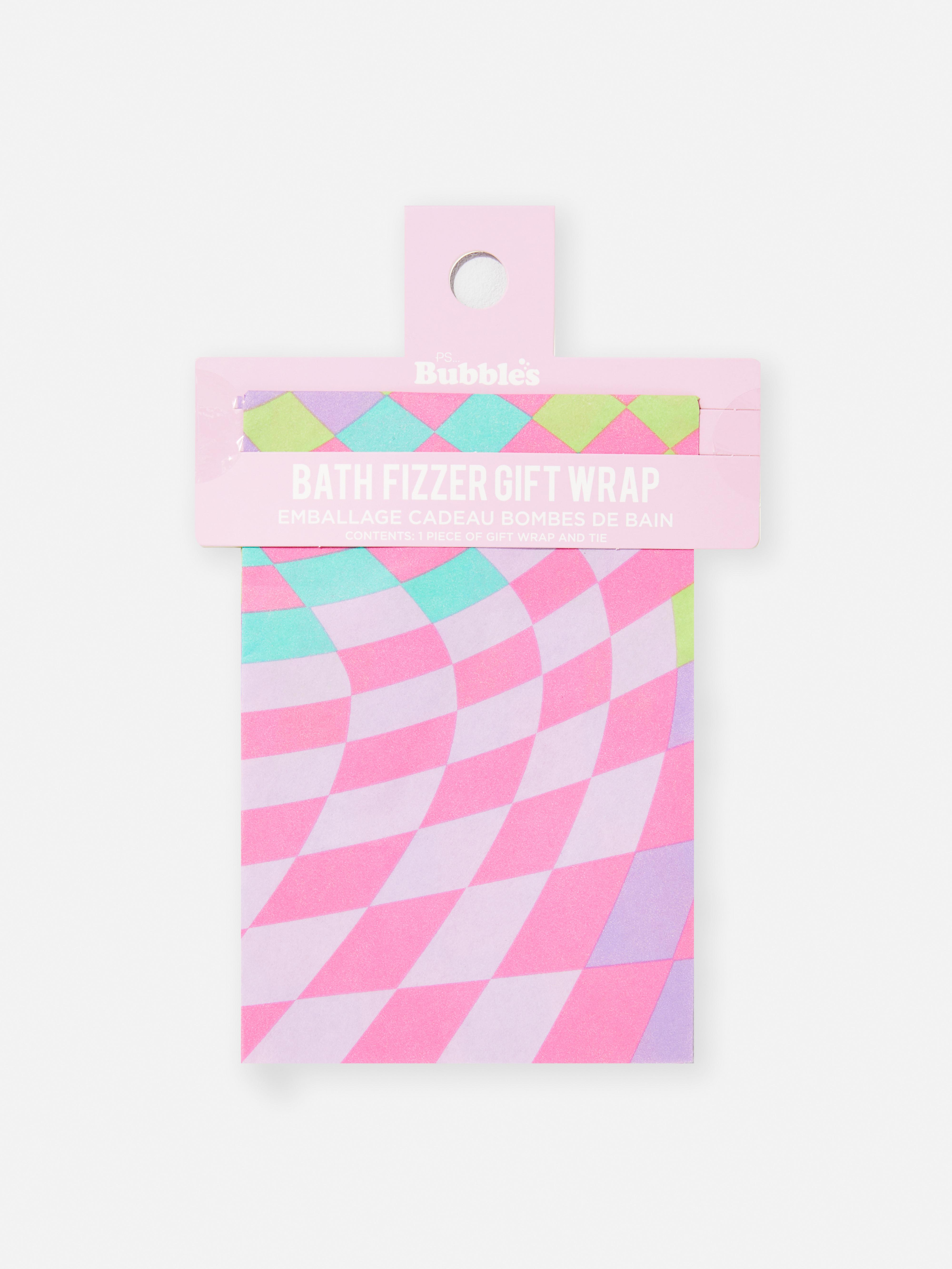 PS... Bubbles Geschenkpapier für Badebomben