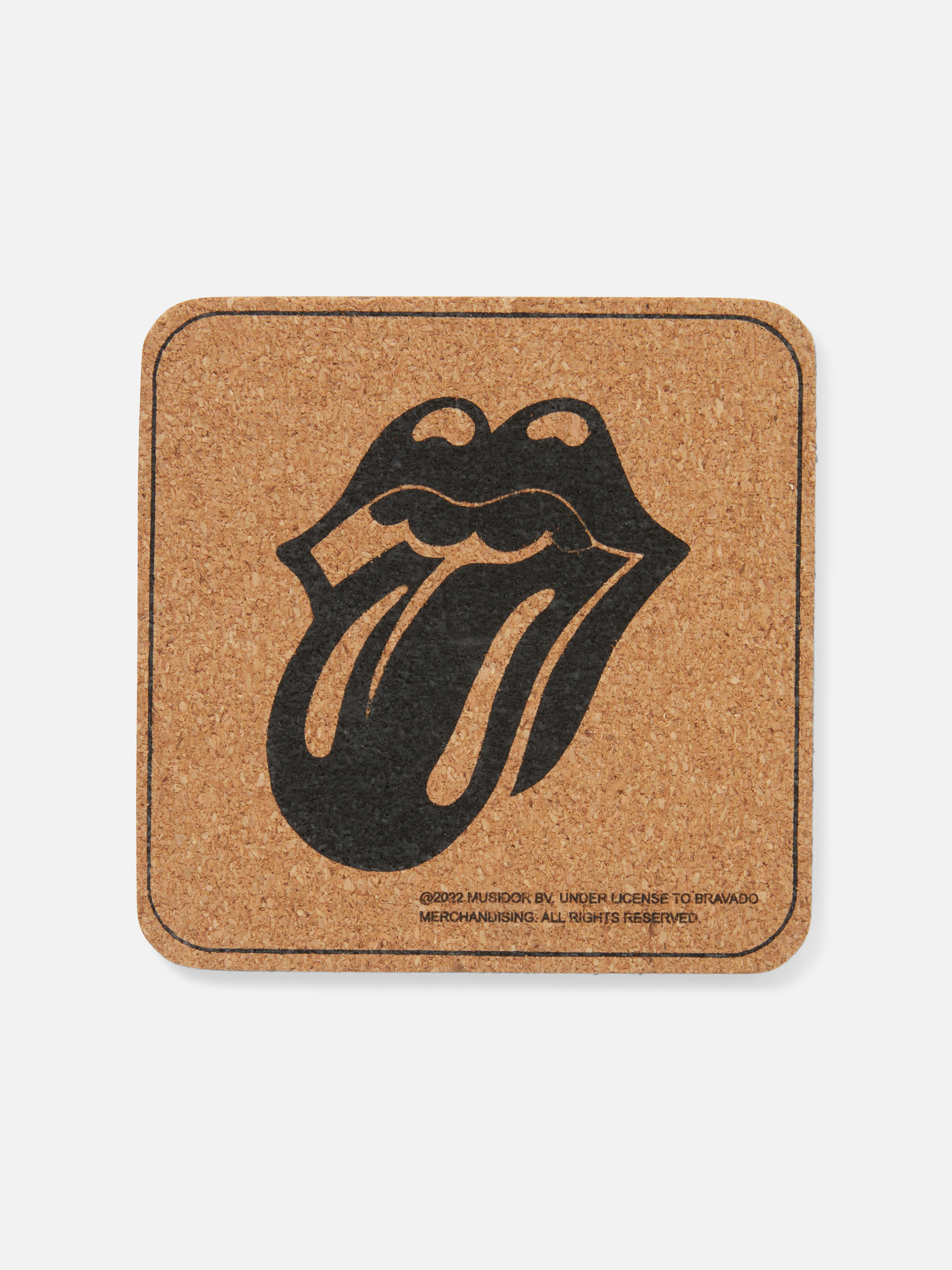 4pk Rolling Stones Cork Coasters