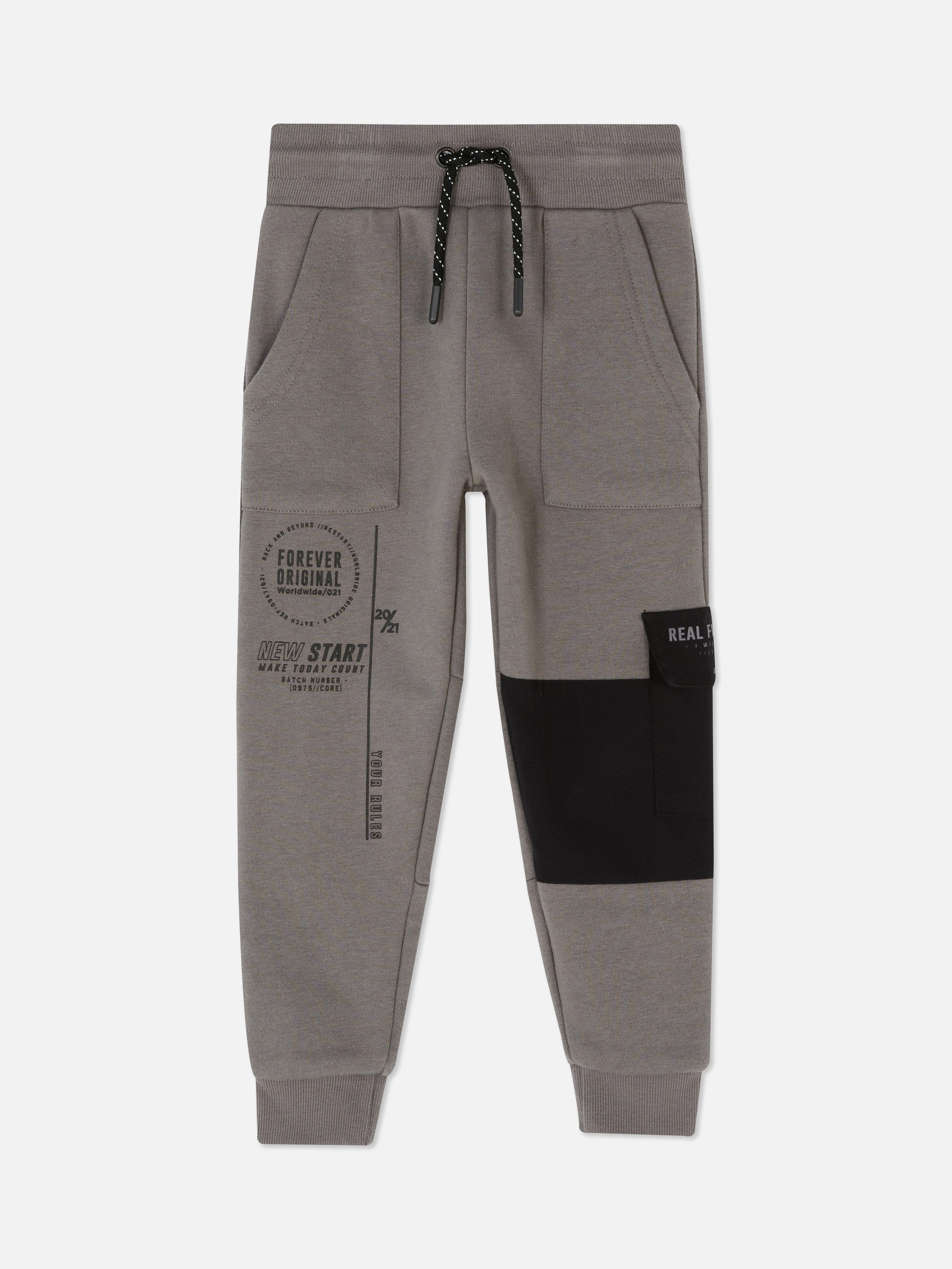 Cargo Panelled Joggers