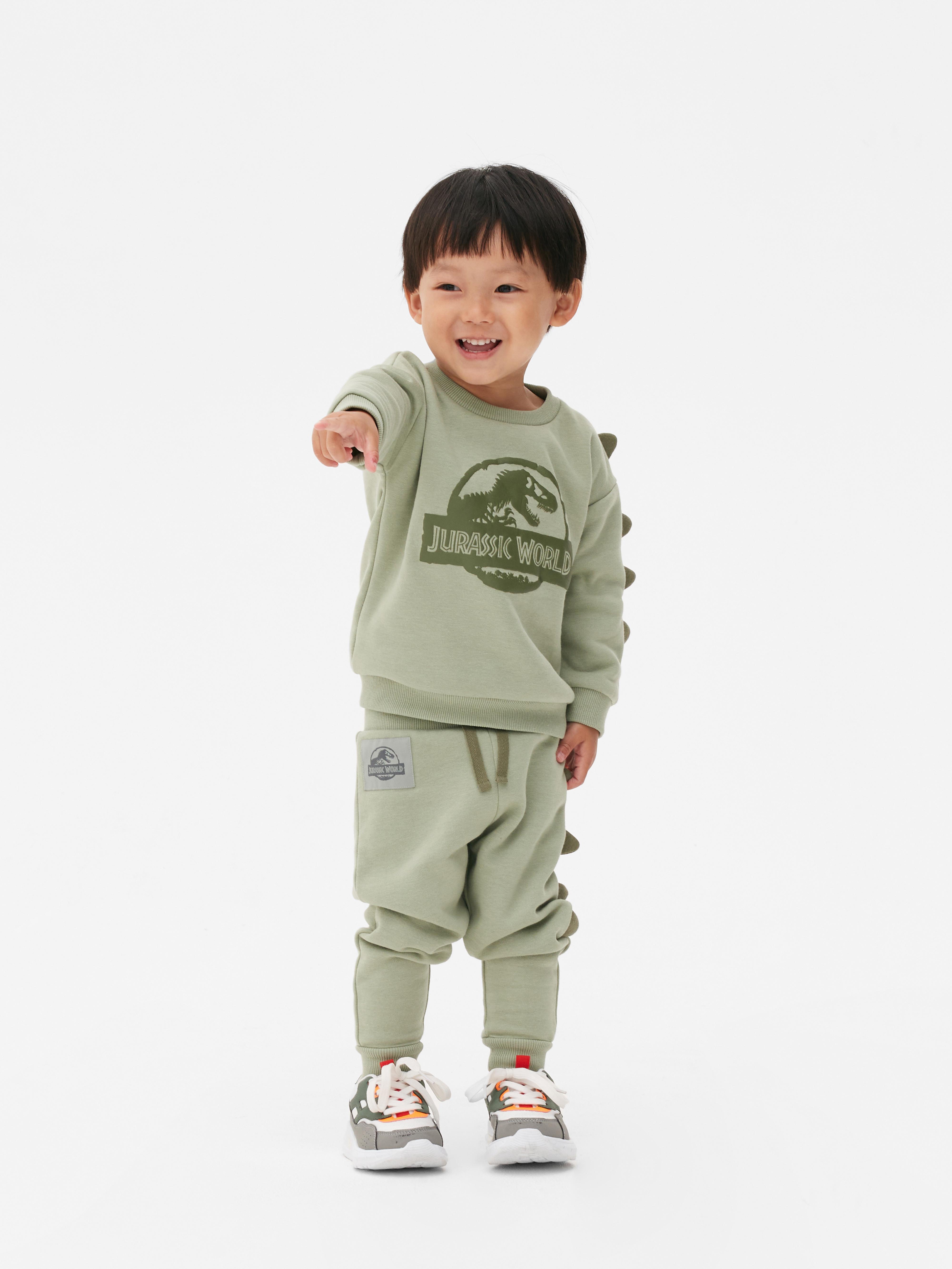 Appliqué Jurassic World Sweatshirt and Joggers Set