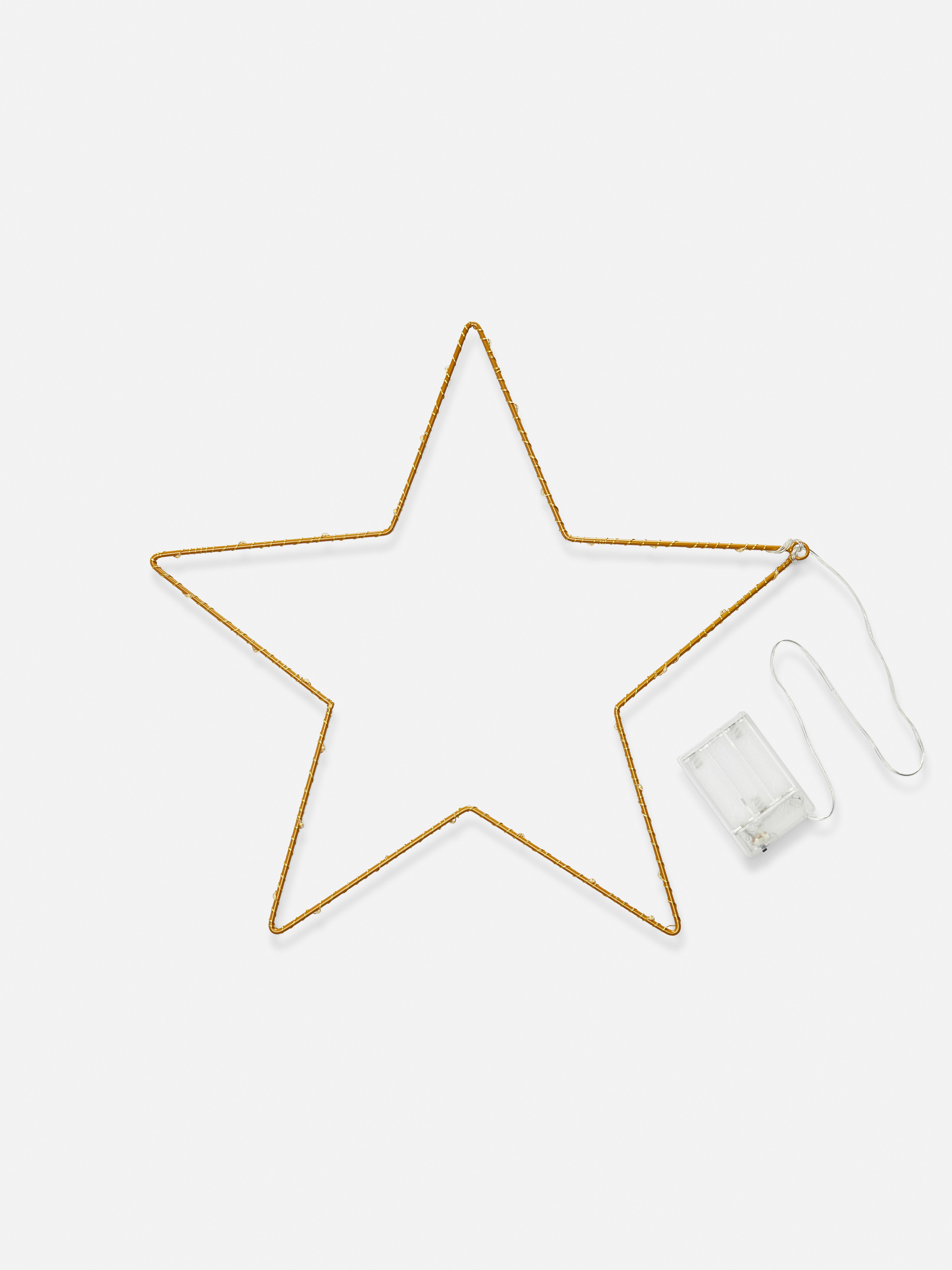 Star Shaped Wrap Wire Light