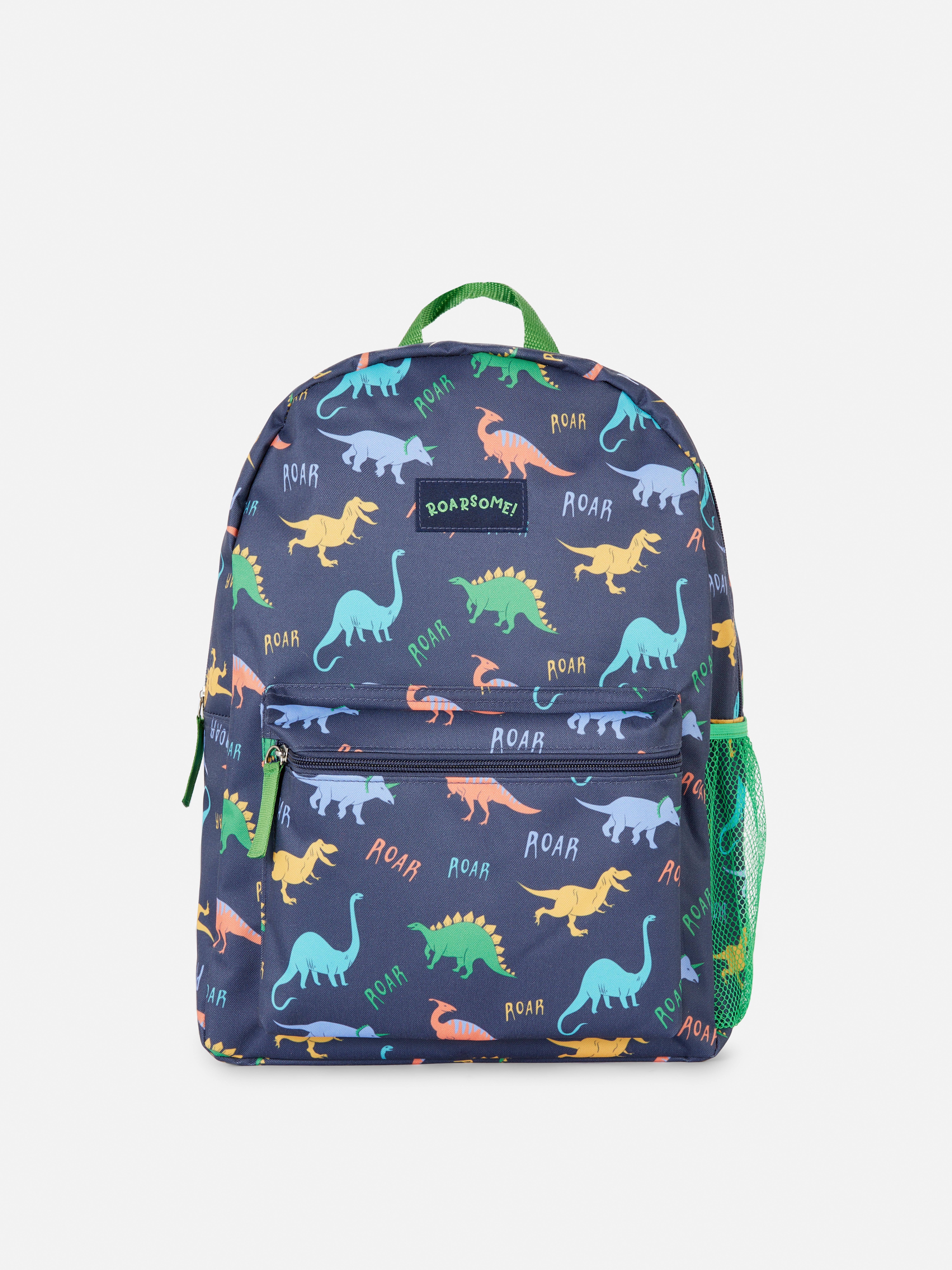 Dinosaur Printed Backpack