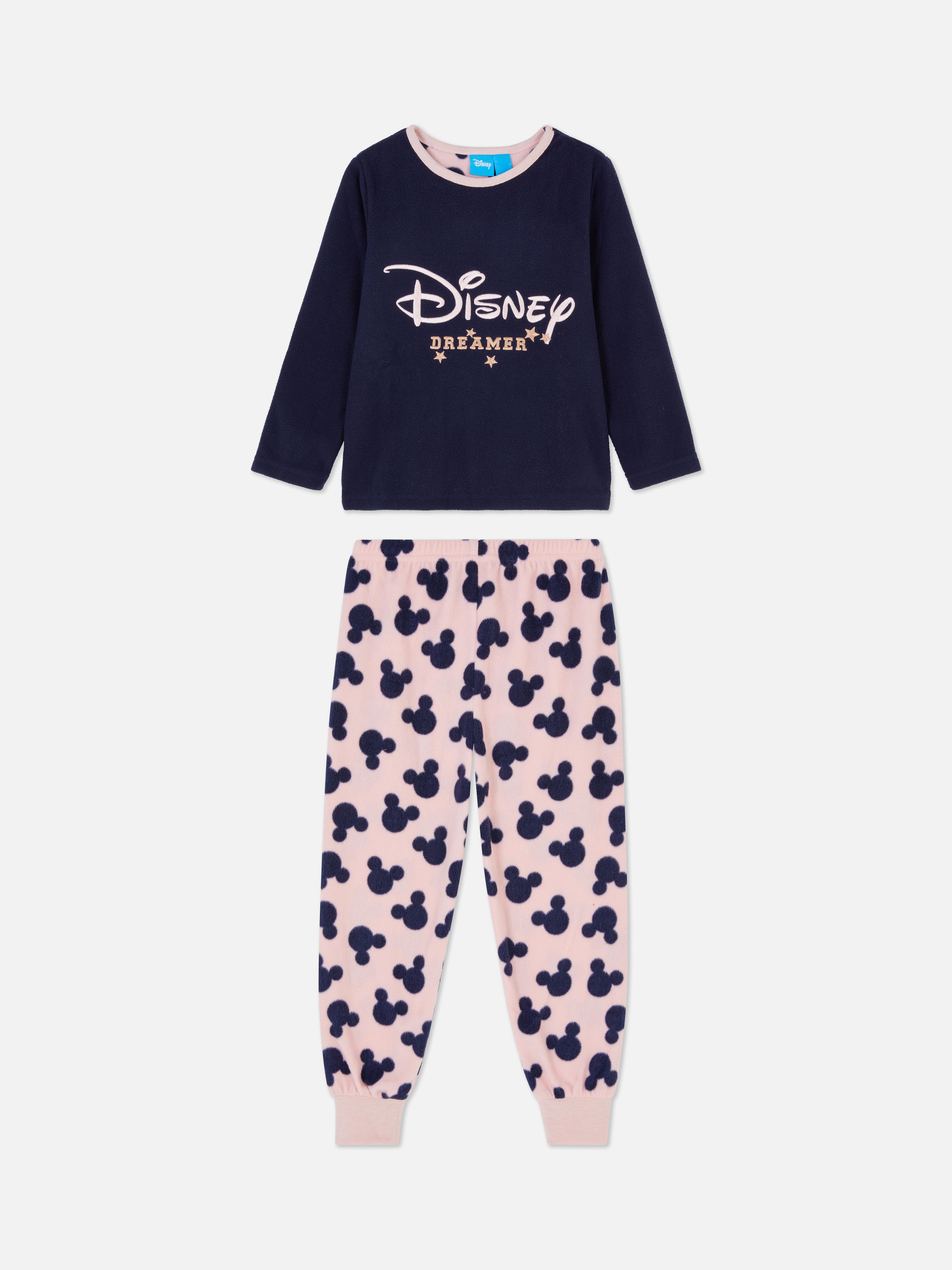 Disney Embroidered Fleece Pajama Set