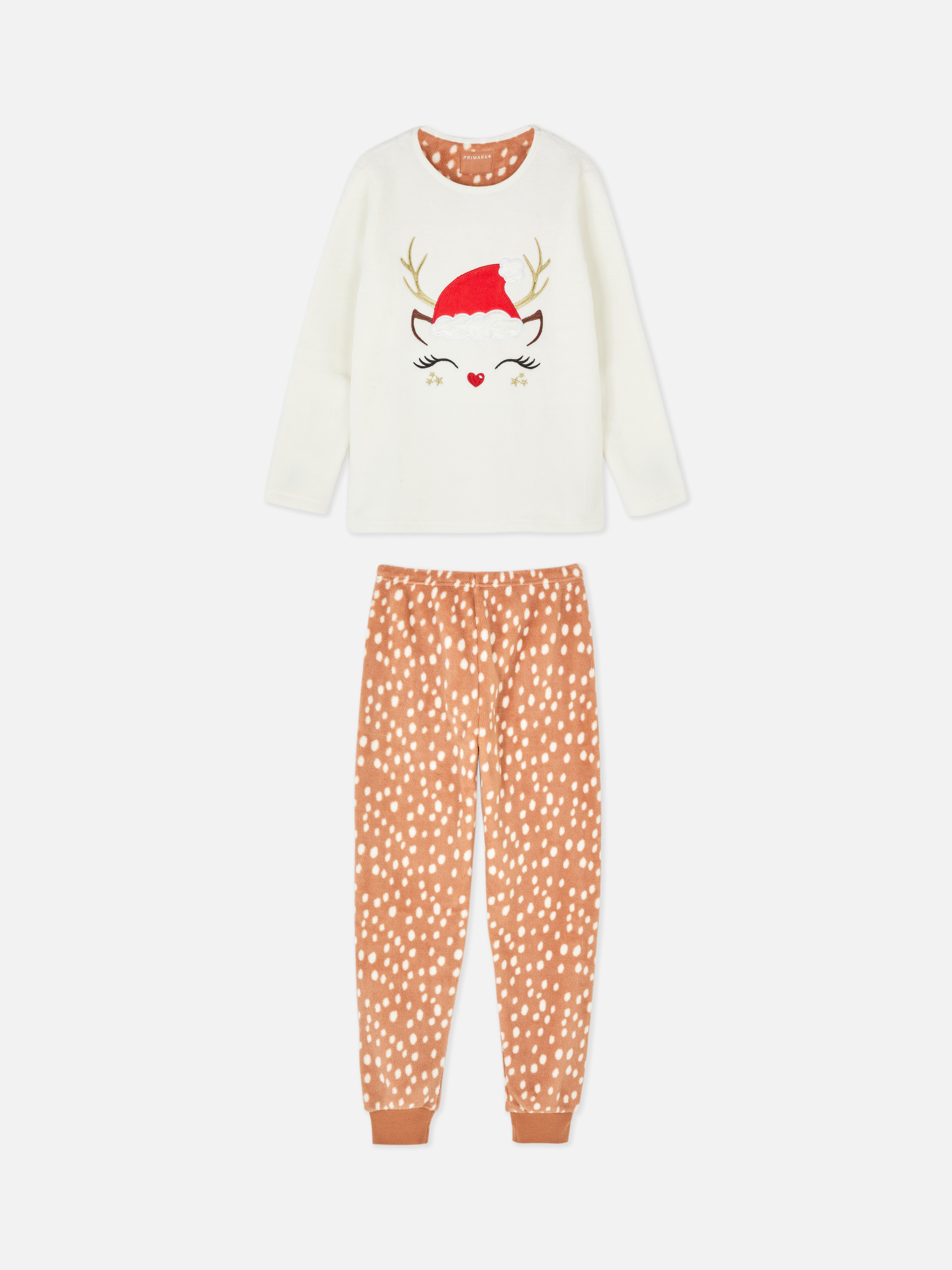 Reindeer Fleece Pyjamas